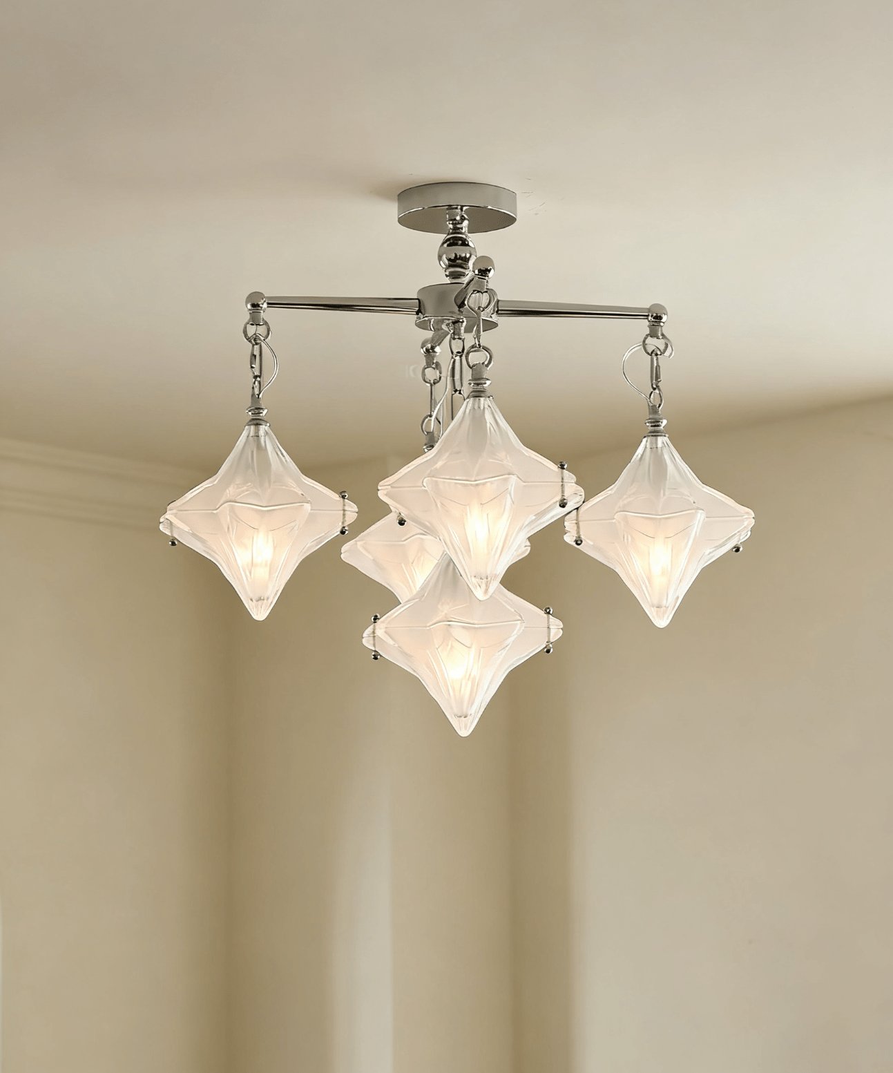 Elowen Prism Star Chandelier - Letslighting