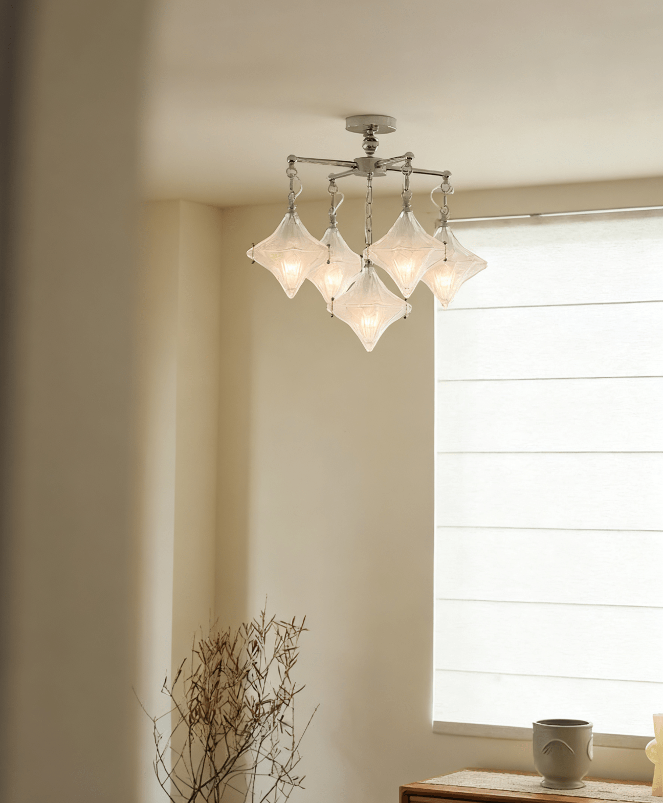 Elowen Prism Star Chandelier - Letslighting