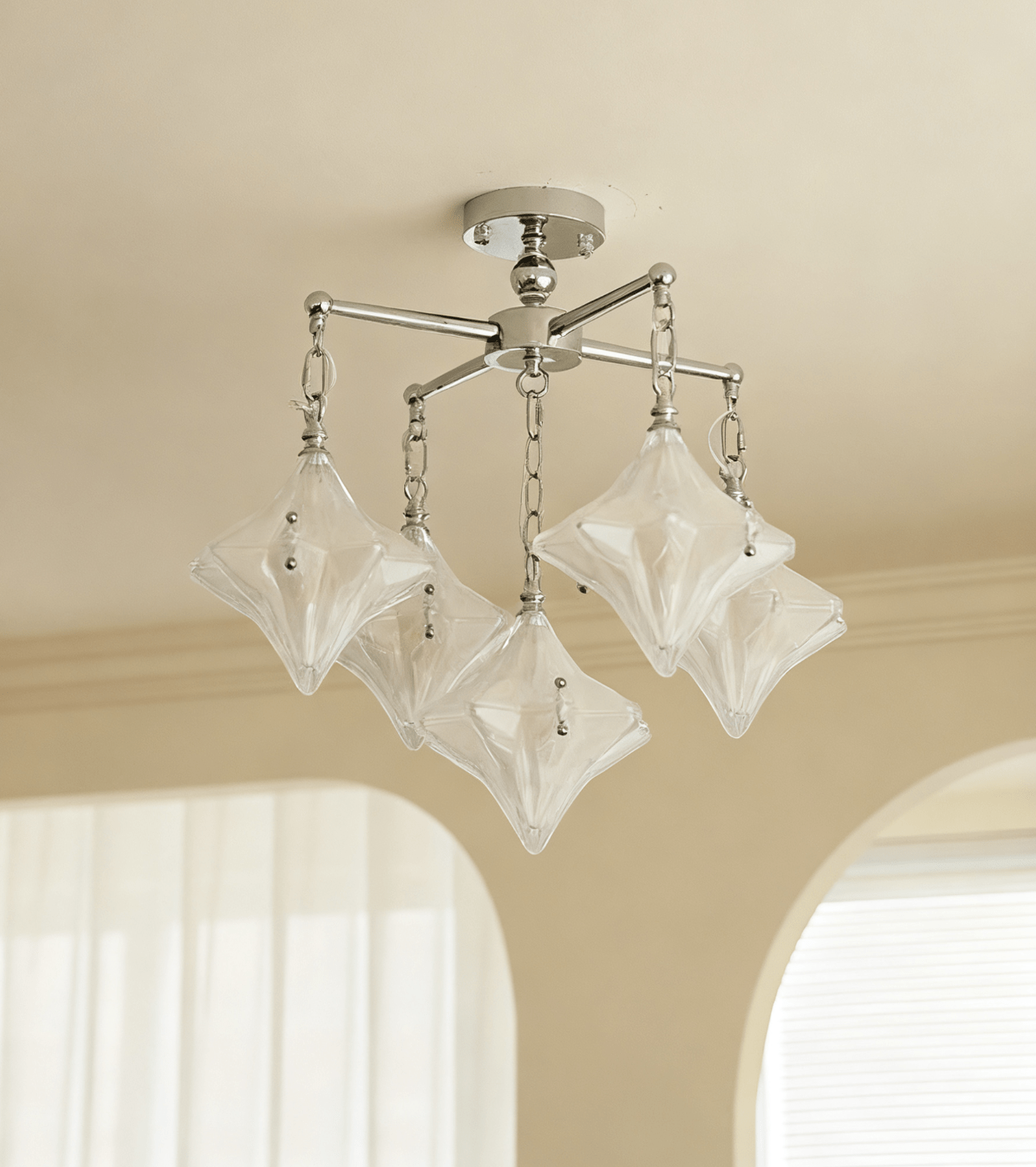 Elowen Prism Star Chandelier - Letslighting