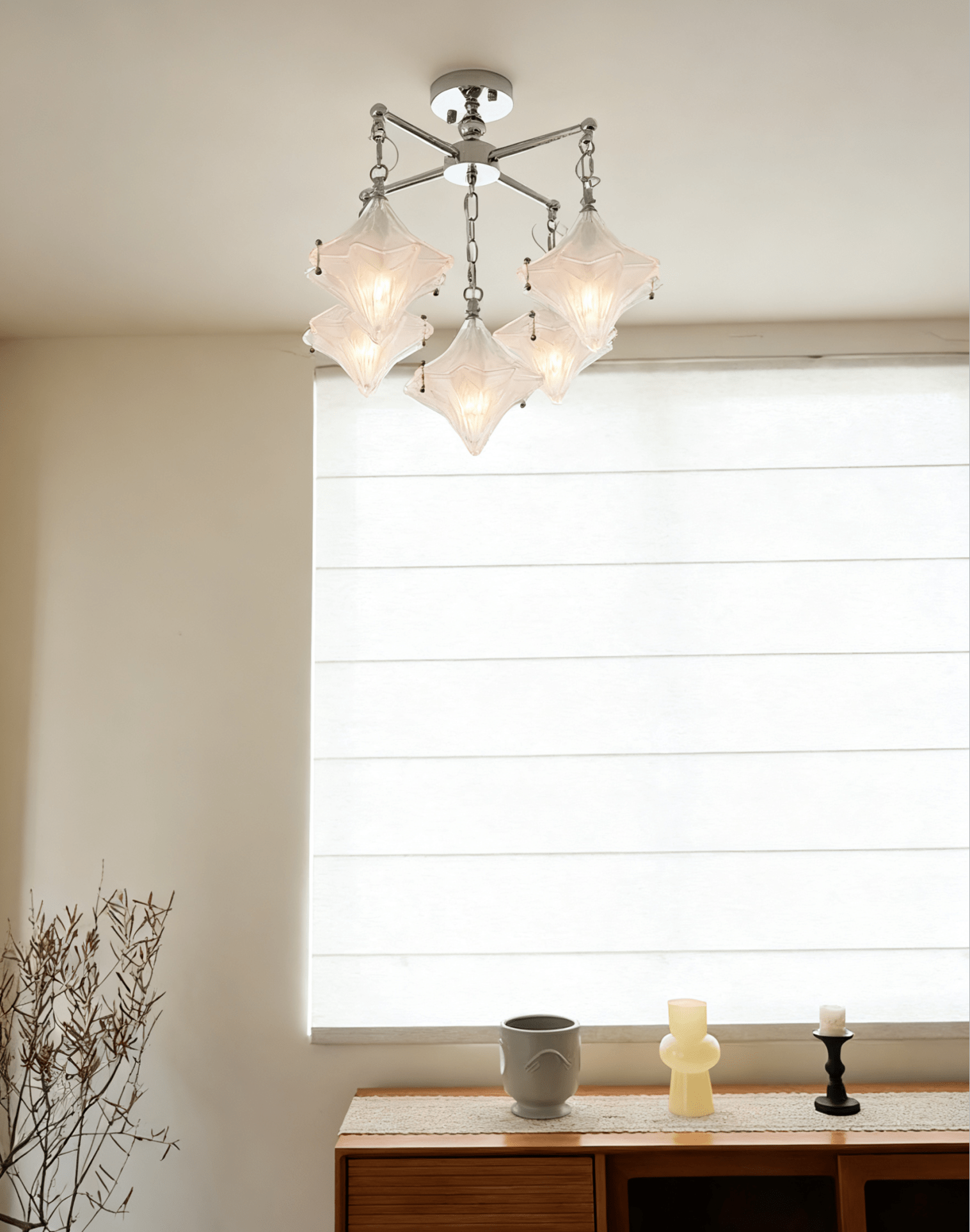 Elowen Prism Star Chandelier - Letslighting