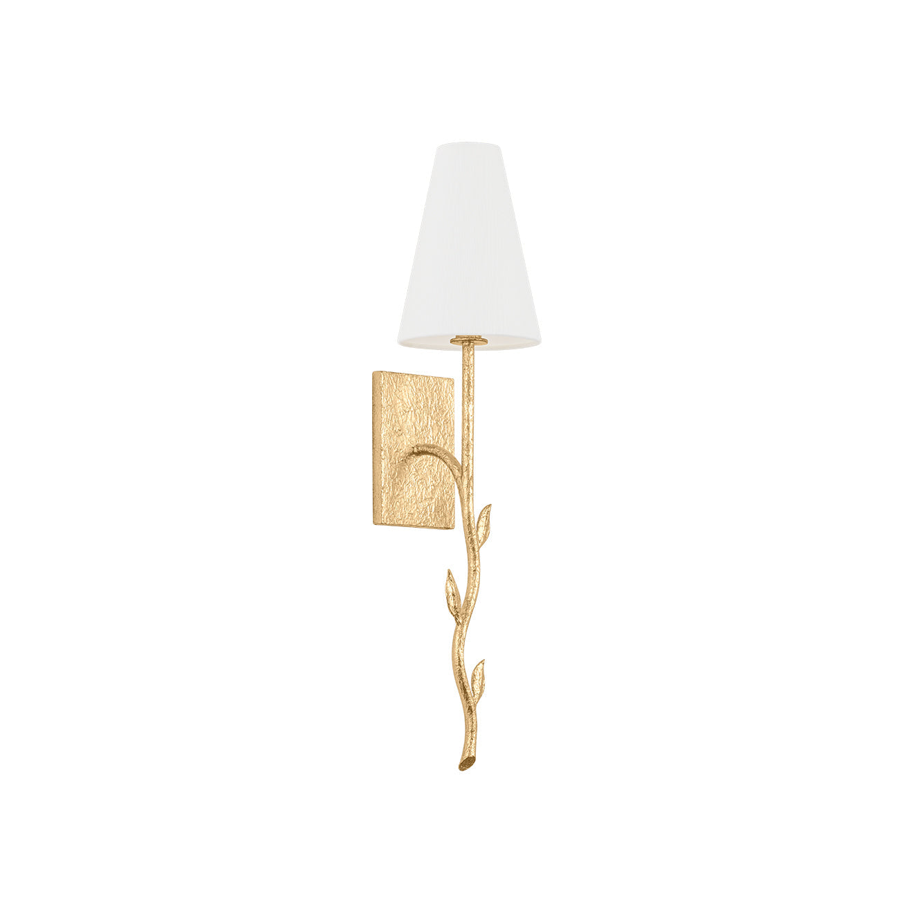 Petal Individual Creativity Brass Fabric Wall Lamp - Letslighting