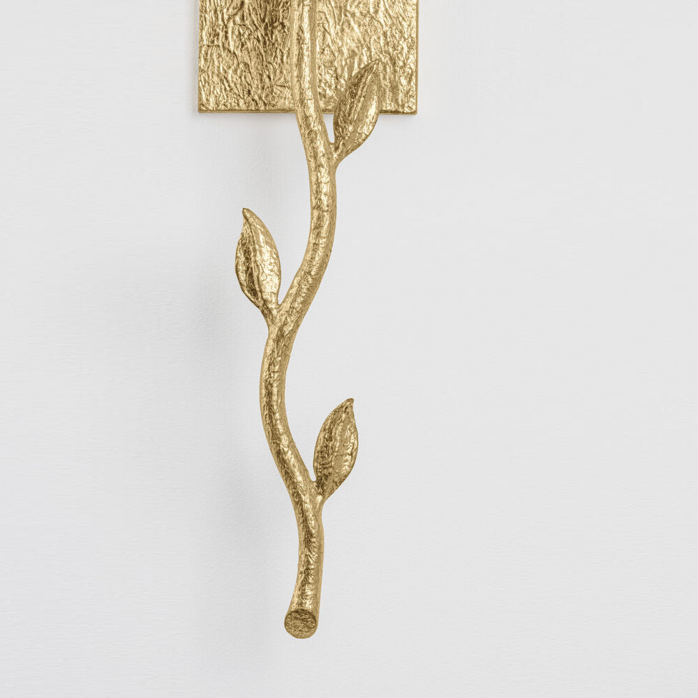 Petal Individual Creativity Brass Fabric Wall Lamp - Letslighting