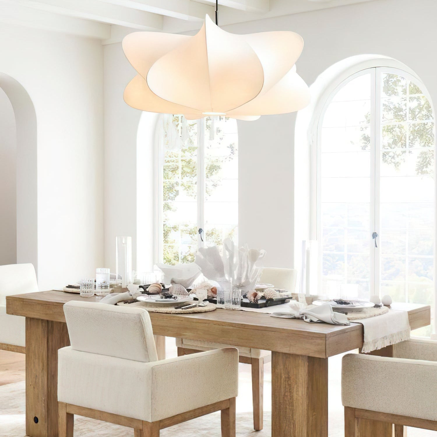 Valorace Silk Contemporary Pendant Light - Letslighting
