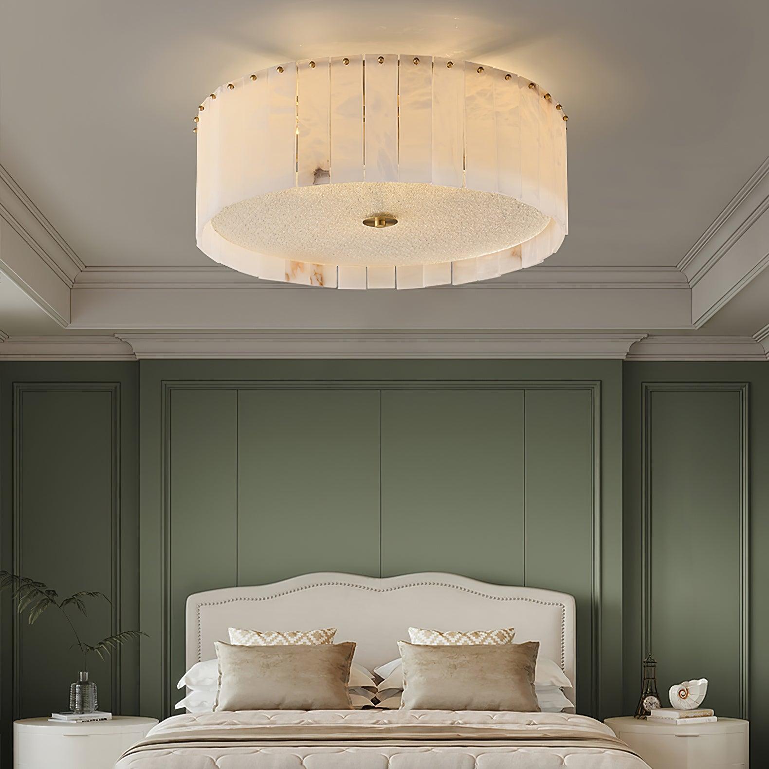 Valora Alabaster Ceiling Light - Letslighting