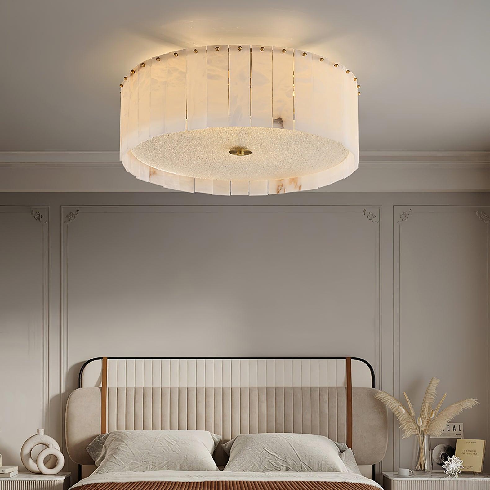 Valora Alabaster Ceiling Light - Letslighting