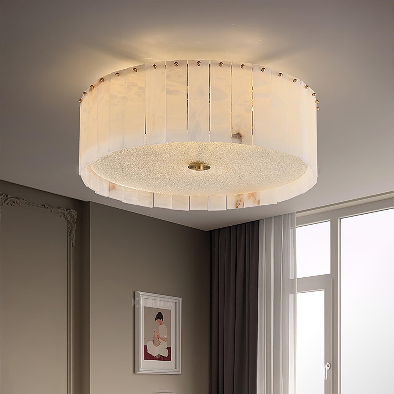 Valora Alabaster Ceiling Light - Letslighting