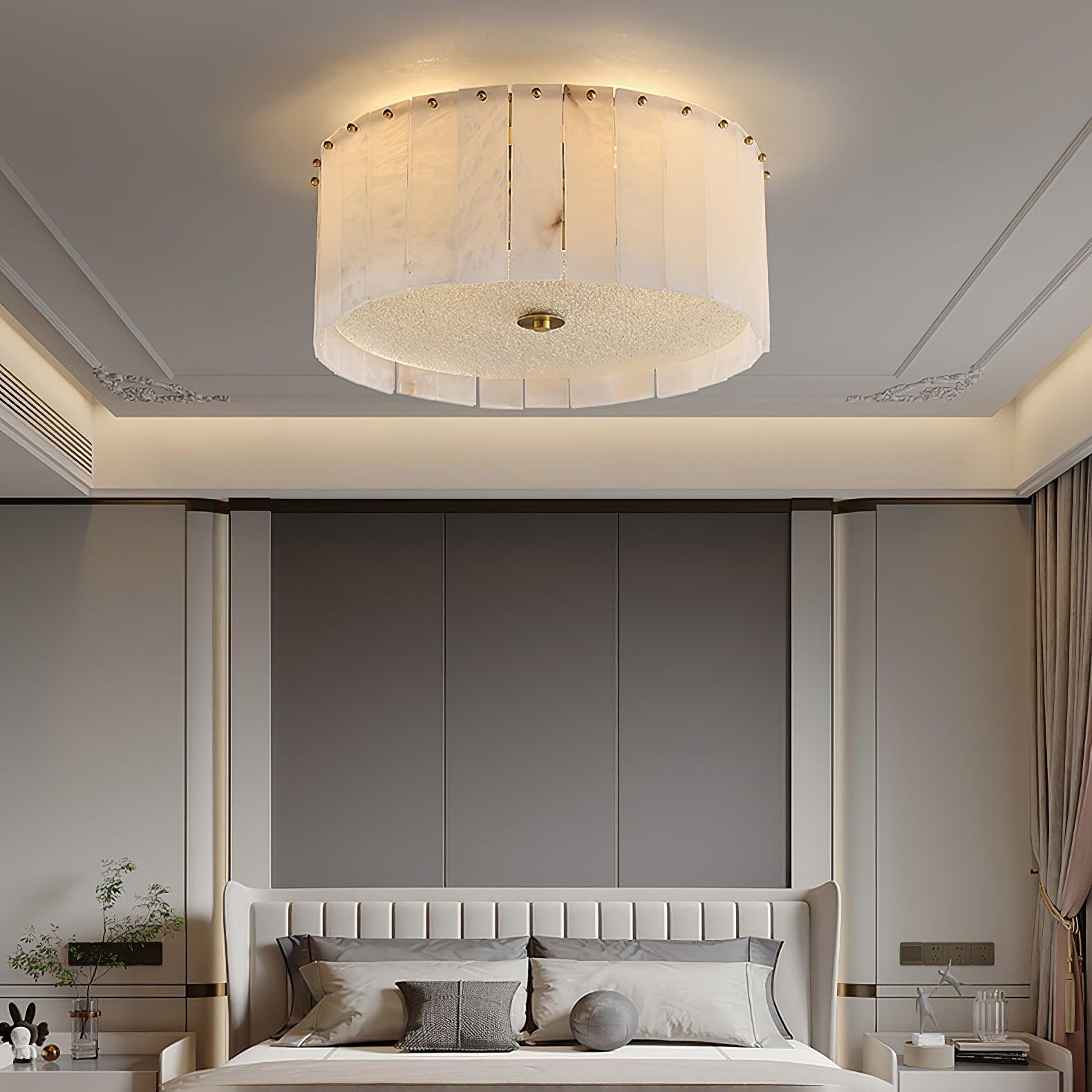 Valora Alabaster Ceiling Light - Letslighting
