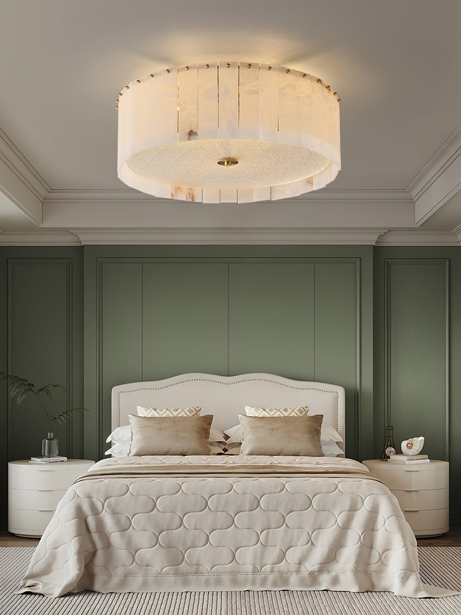 Valora Alabaster Ceiling Light - Letslighting