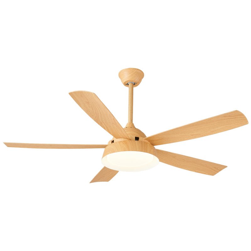 Orvino Wood Ceiling Fan Light - Letslighting