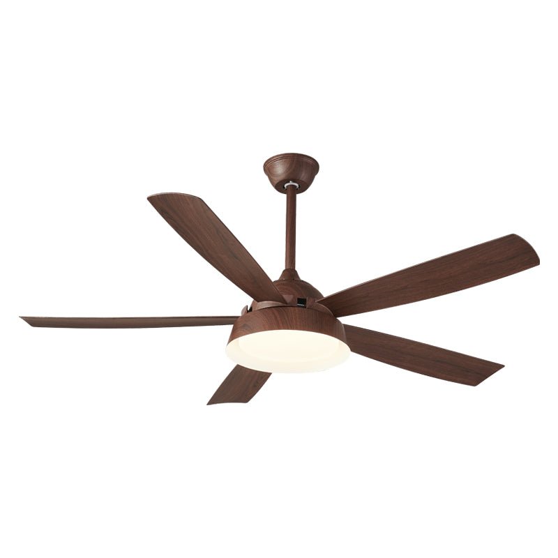 Orvino Wood Ceiling Fan Light - Letslighting