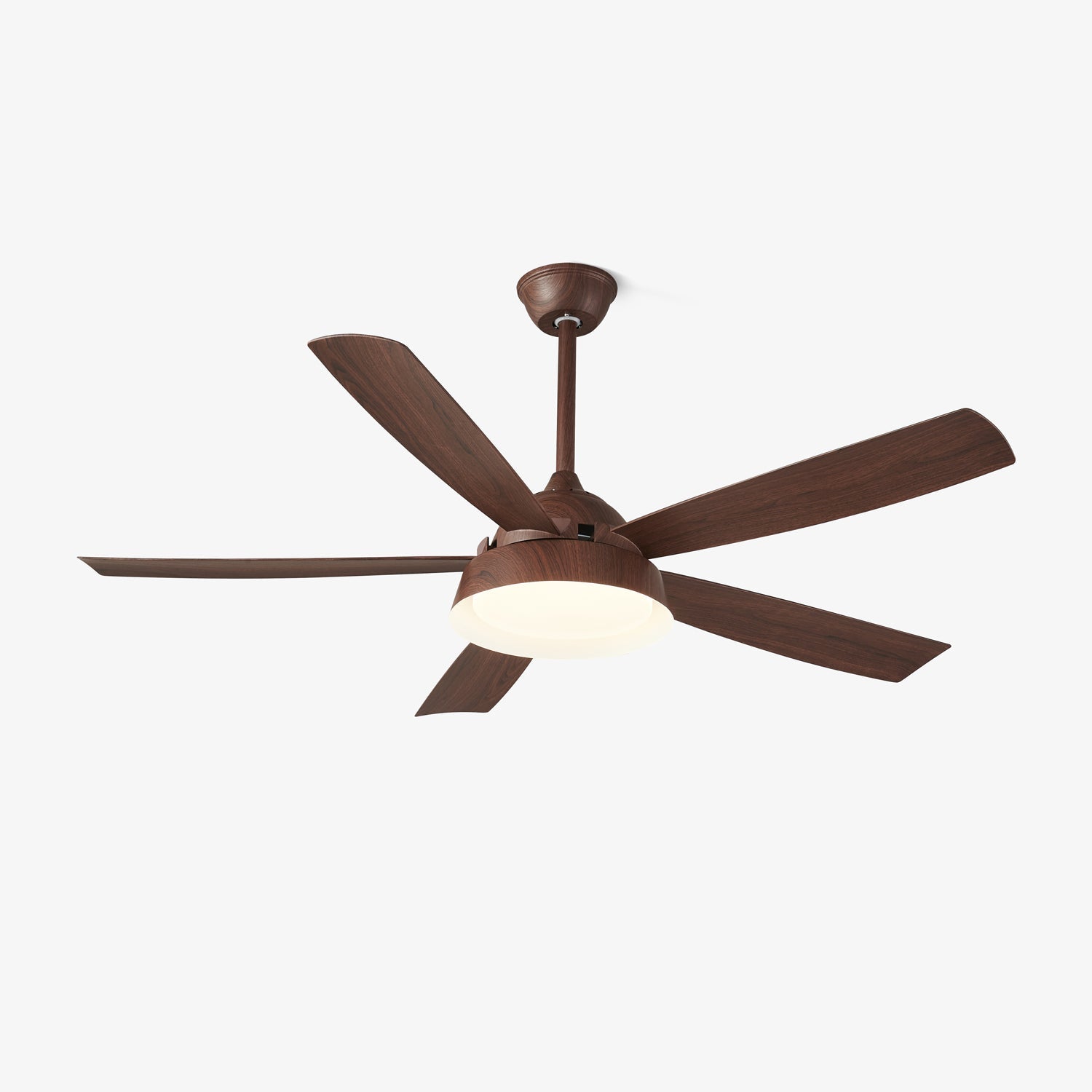 Orvino Wood Ceiling Fan Light - Letslighting