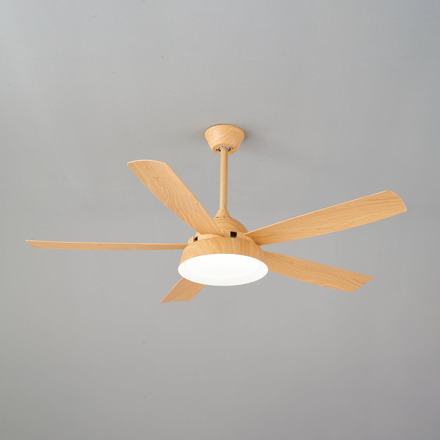Orvino Wood Ceiling Fan Light - Letslighting
