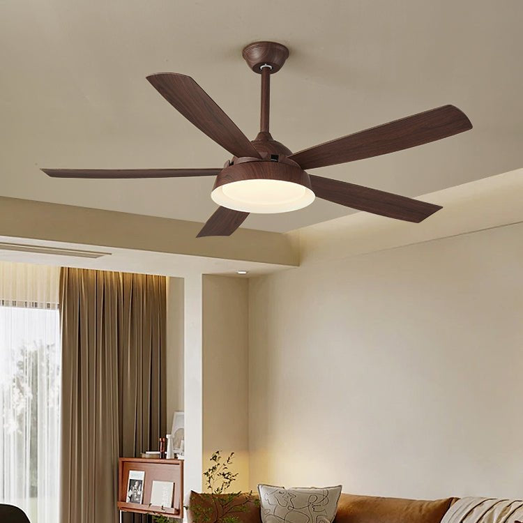 Orvino Wood Ceiling Fan Light - Letslighting