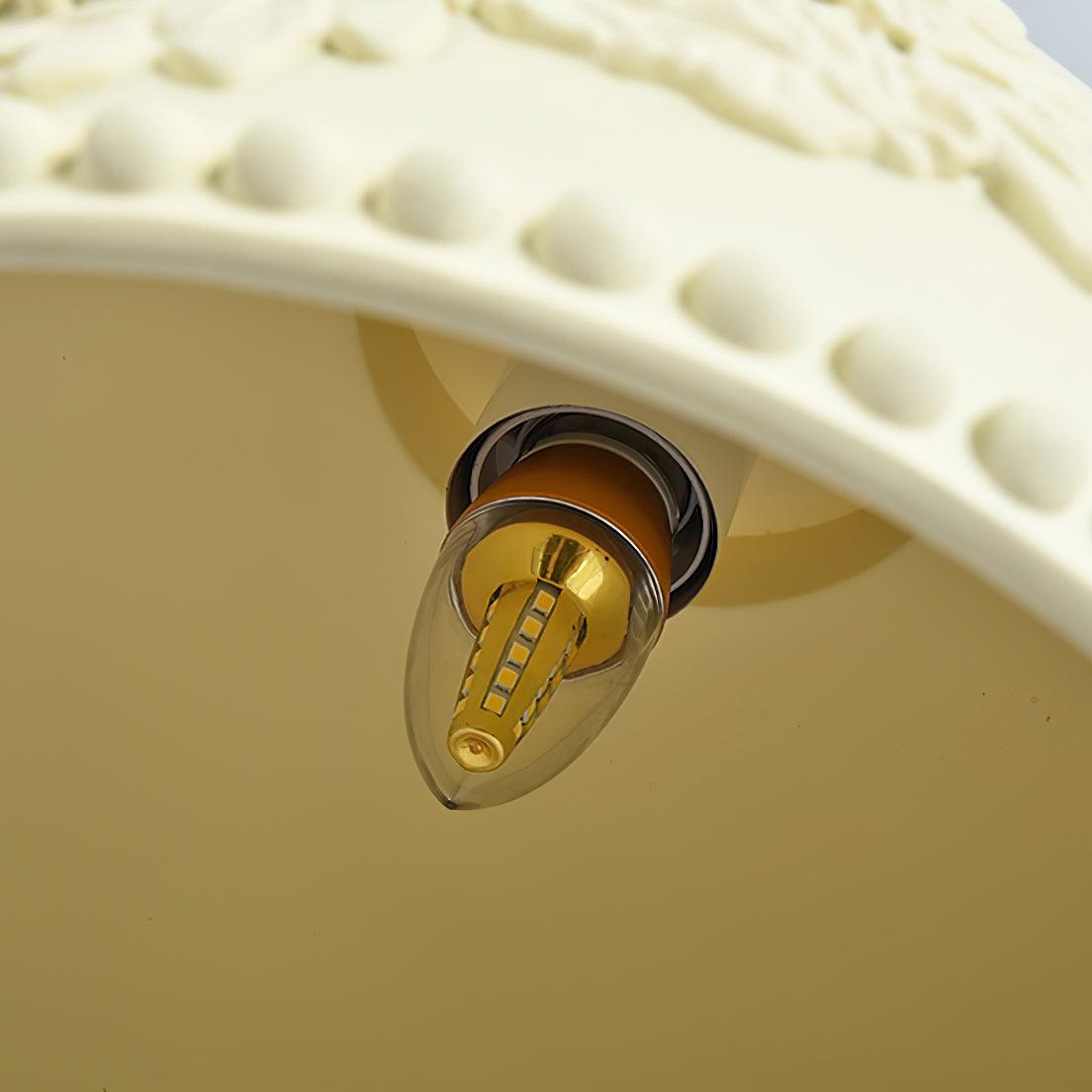 Floral Embossed Flora Pendant Lamp - Letslighting