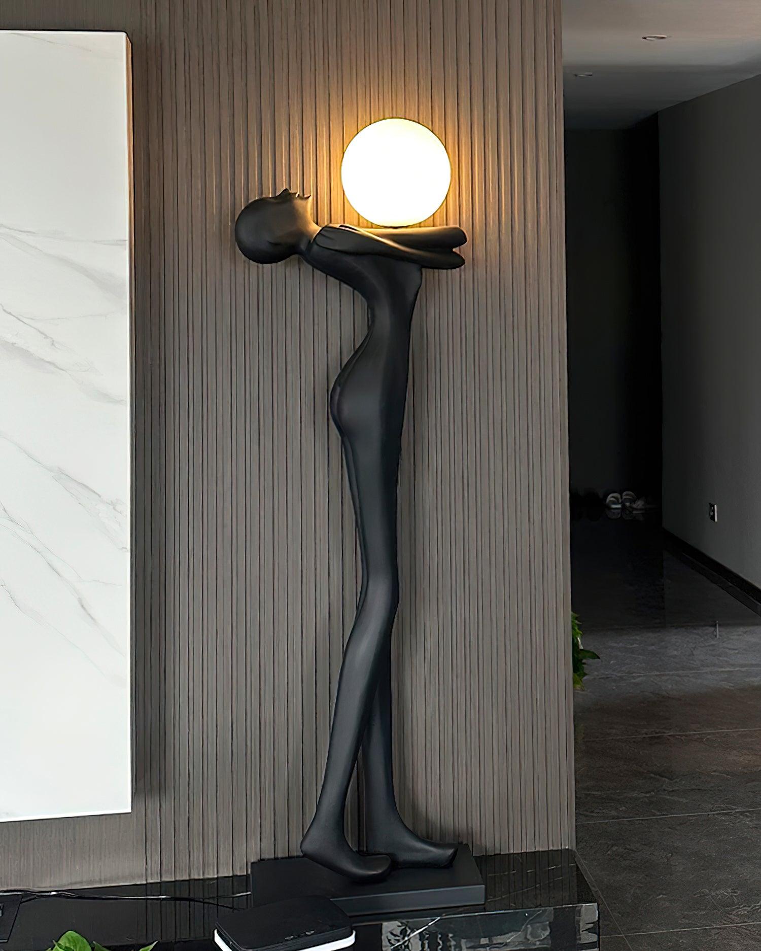 Ersolion Sculptural Fiberglass Floor Lamp - Letslighting