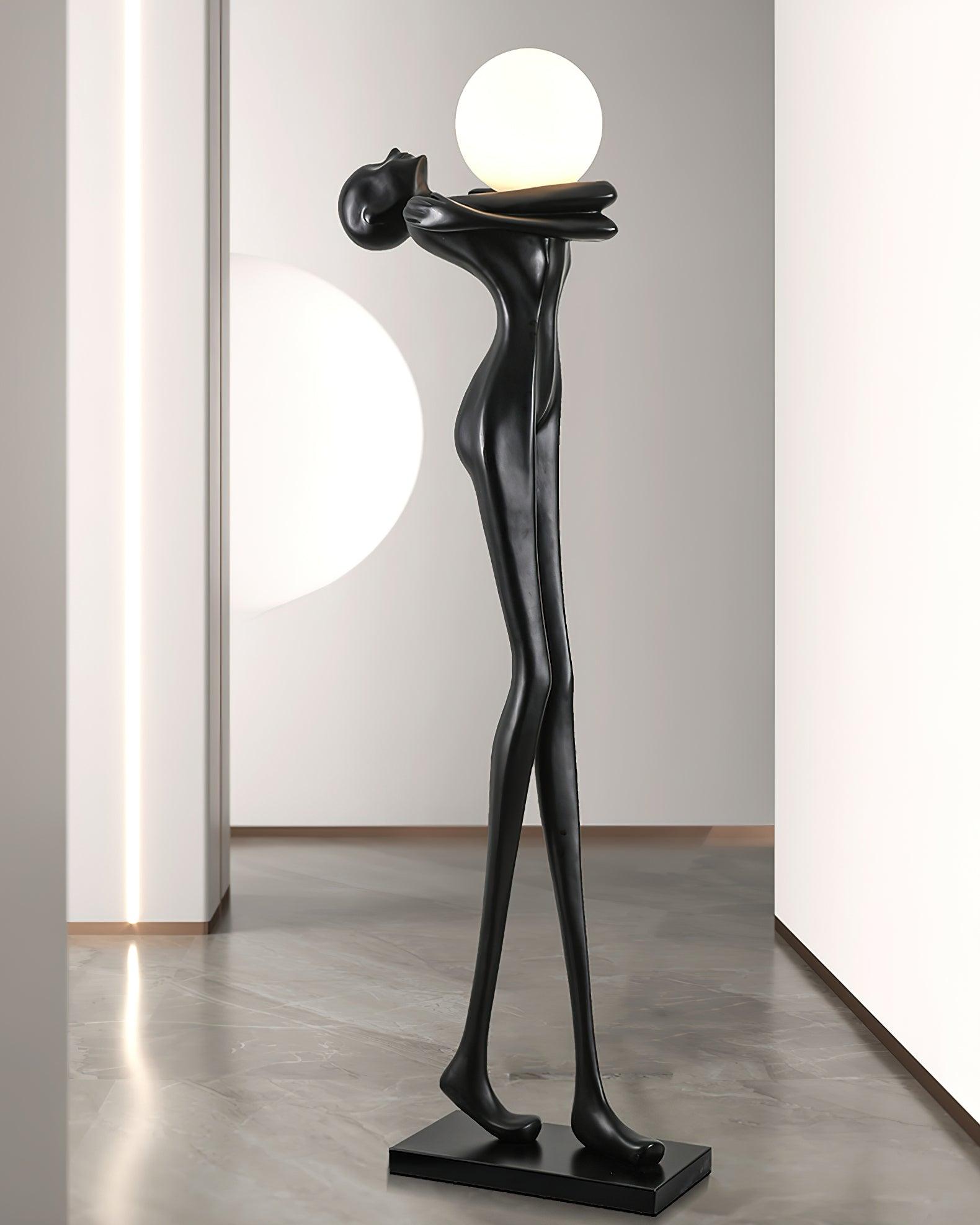 Ersolion Sculptural Fiberglass Floor Lamp - Letslighting
