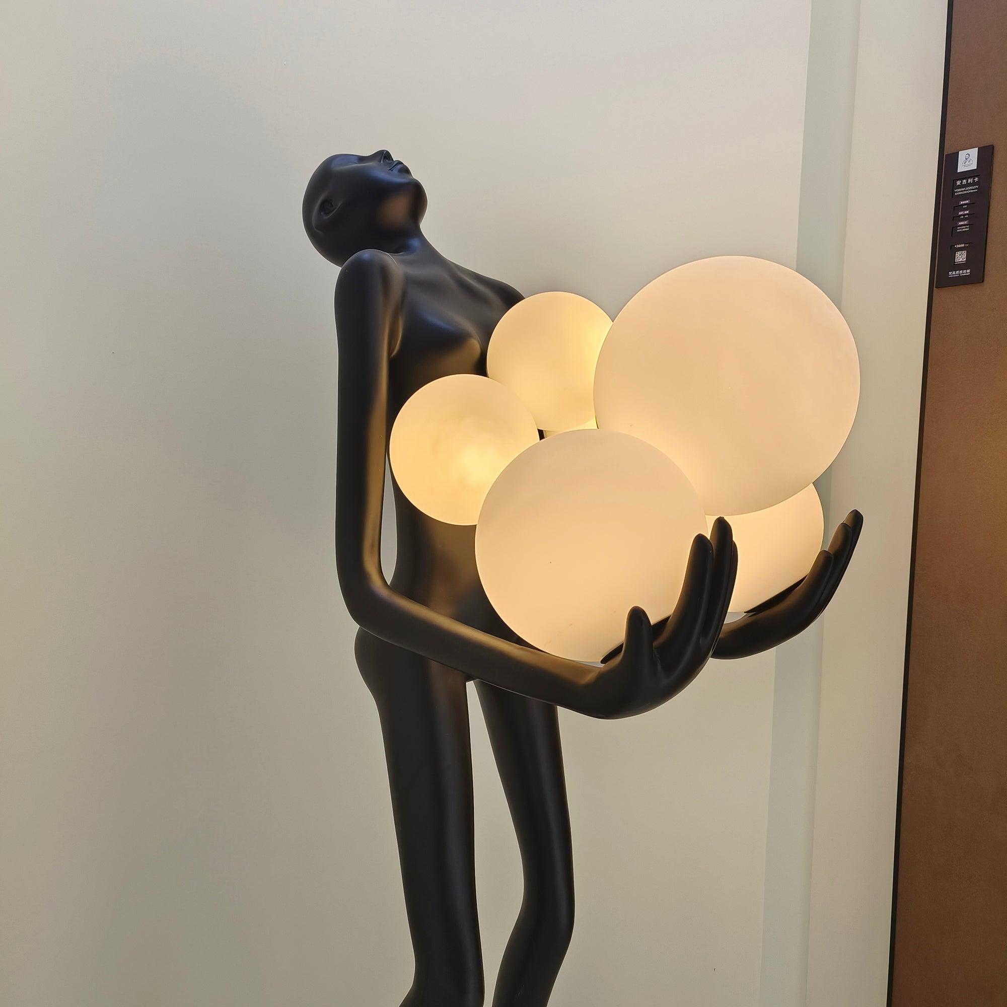 Zetalila Sculpture Floor Lamp - Letslighting