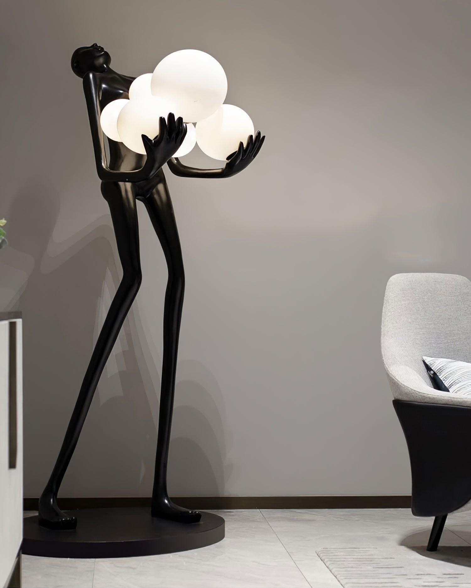 Zetalila Sculpture Floor Lamp - Letslighting