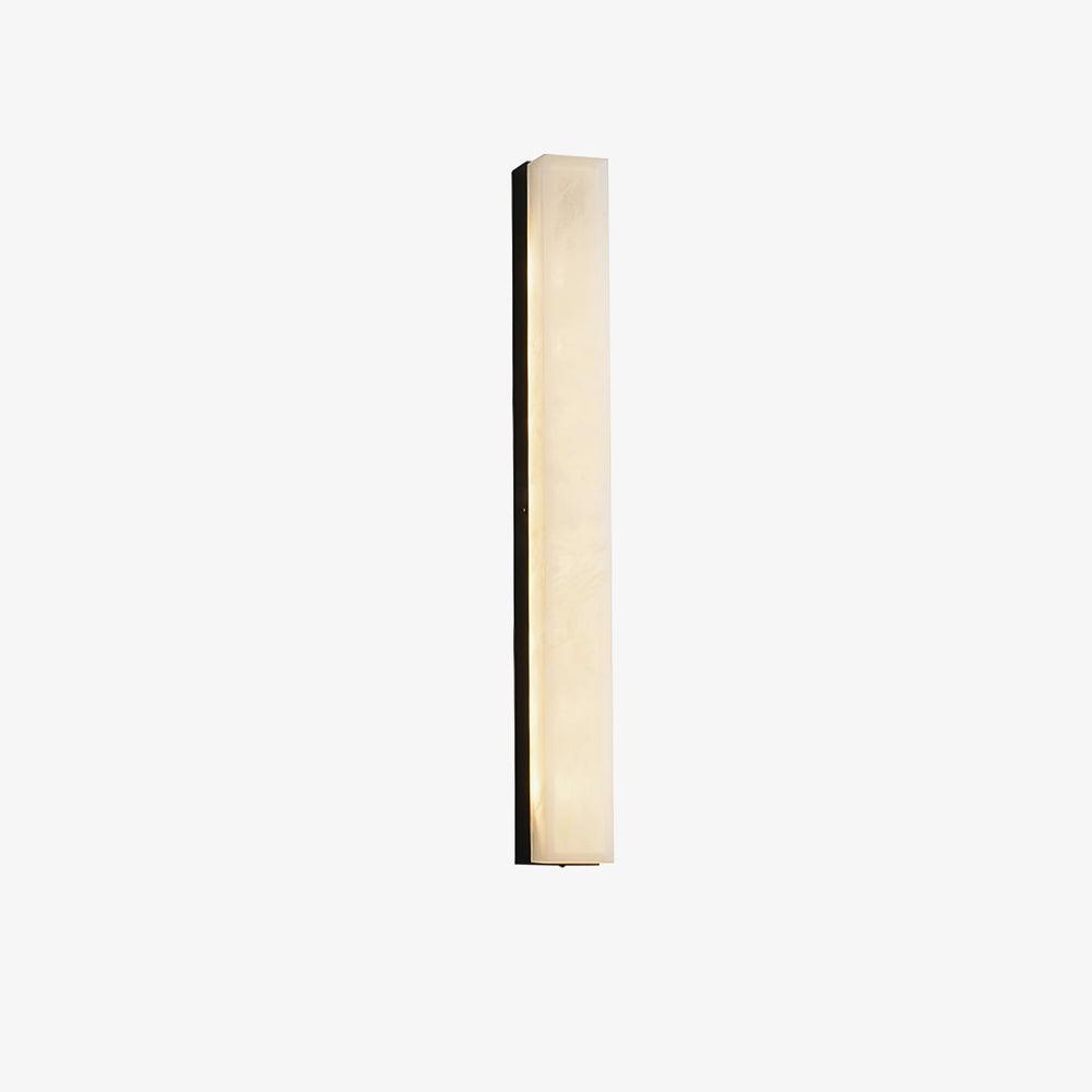 Kristy Linear Brass Alabaster Wall Lamp