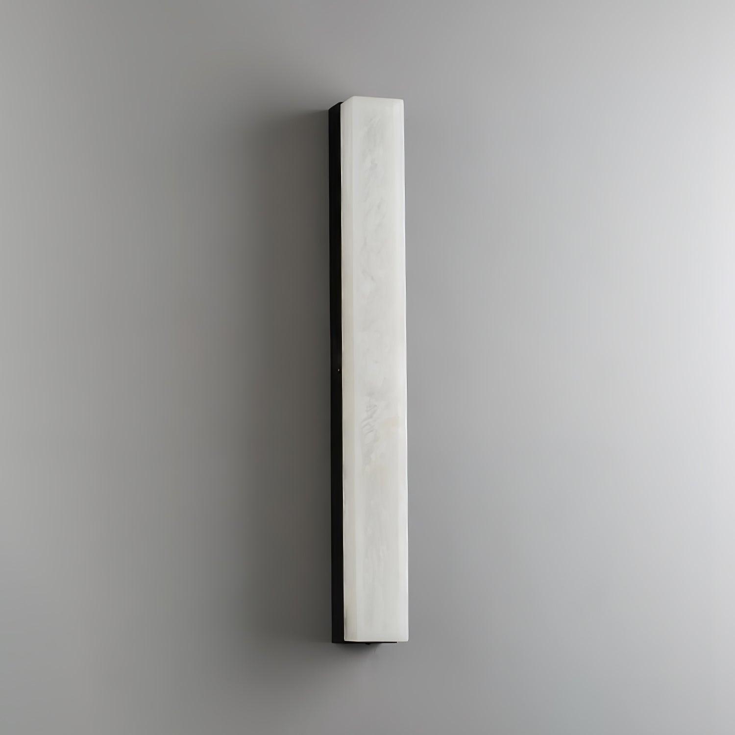 Kristy Linear Brass Alabaster Wall Lamp