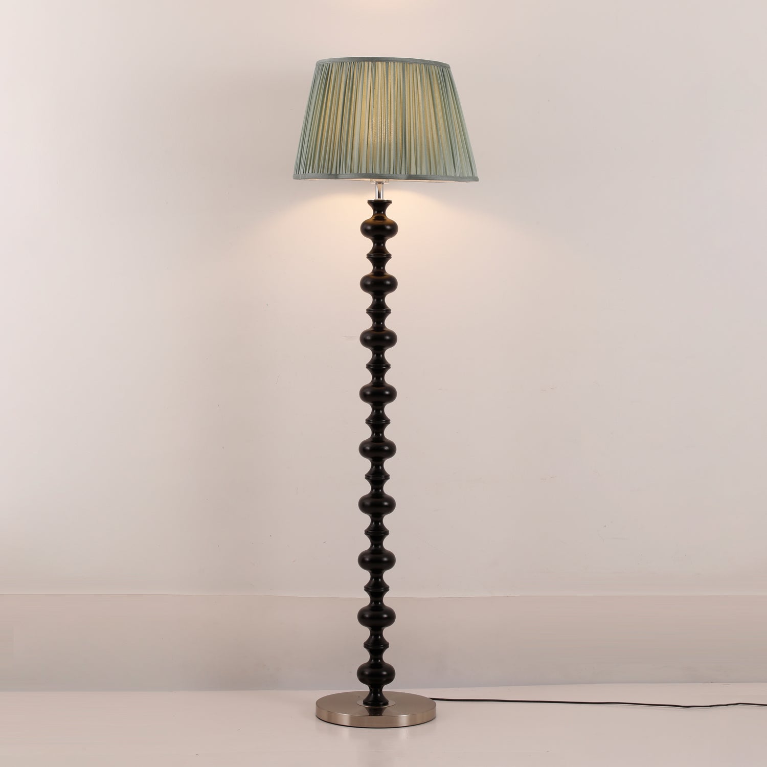Miro Wood Fabric Floor Lamp - Letslighting
