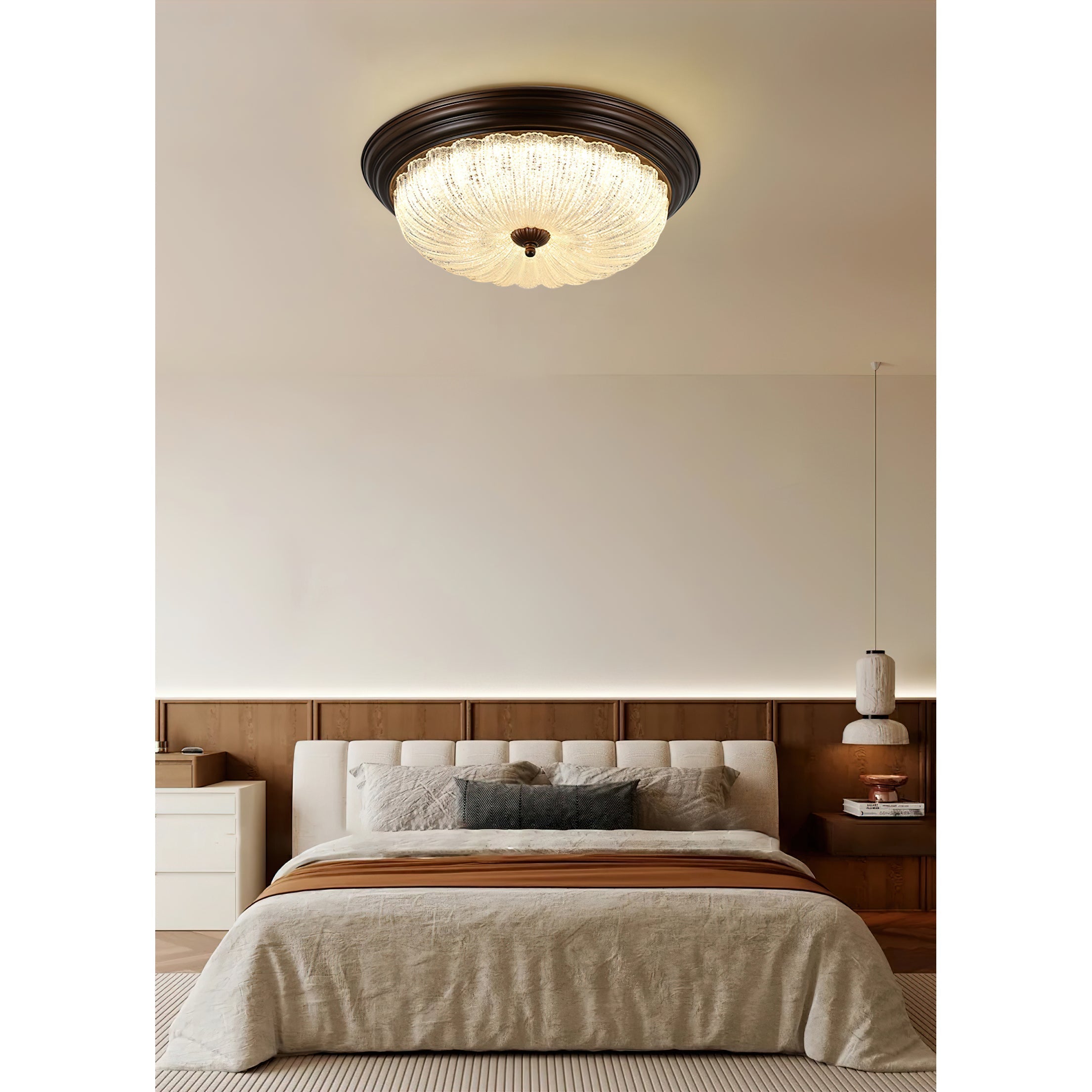 Arraeion Modern Minimalist Glass Ceiling Lamp - Letslighting