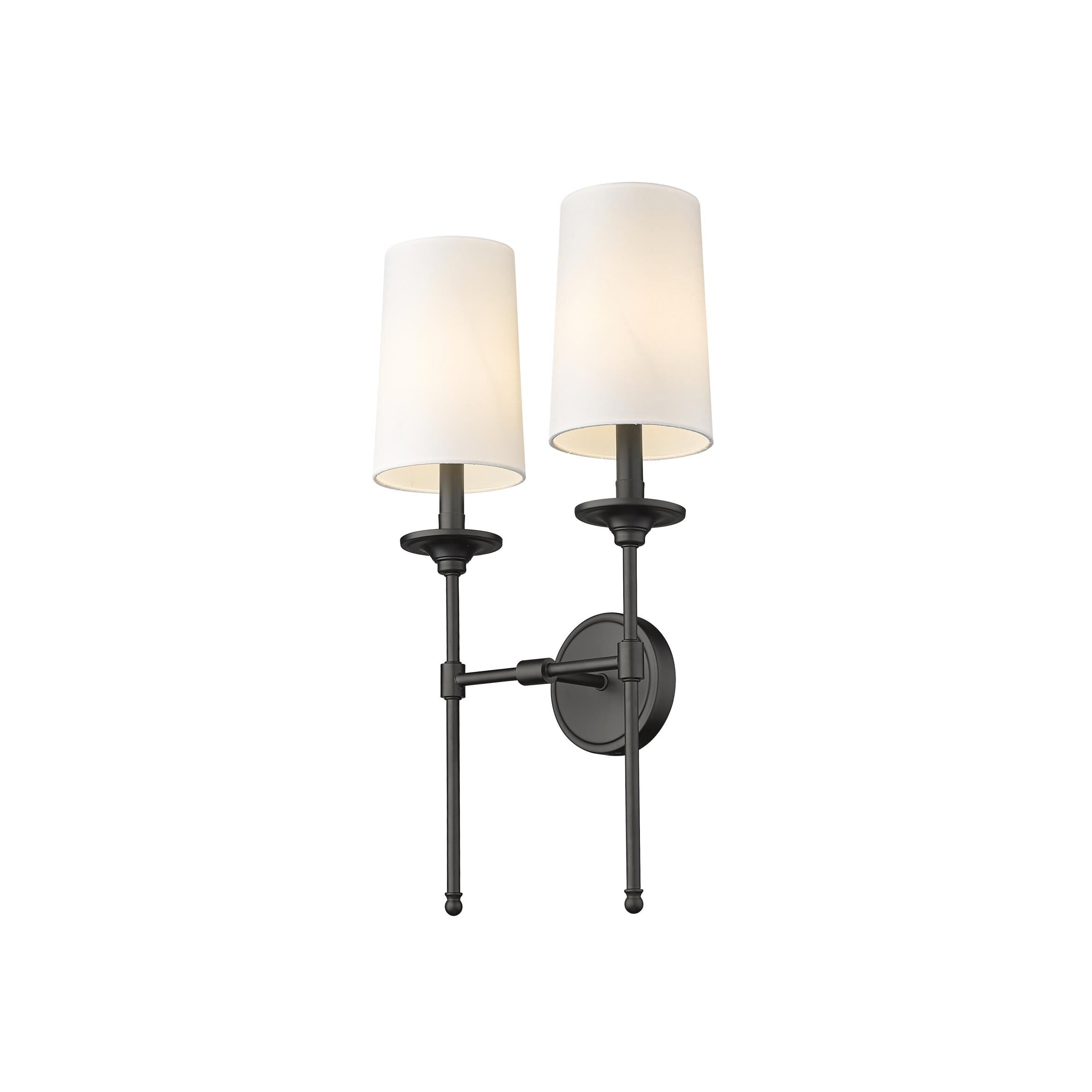 Esileth Vintage Industrial Brass Fabric Wall Lamp - Letslighting