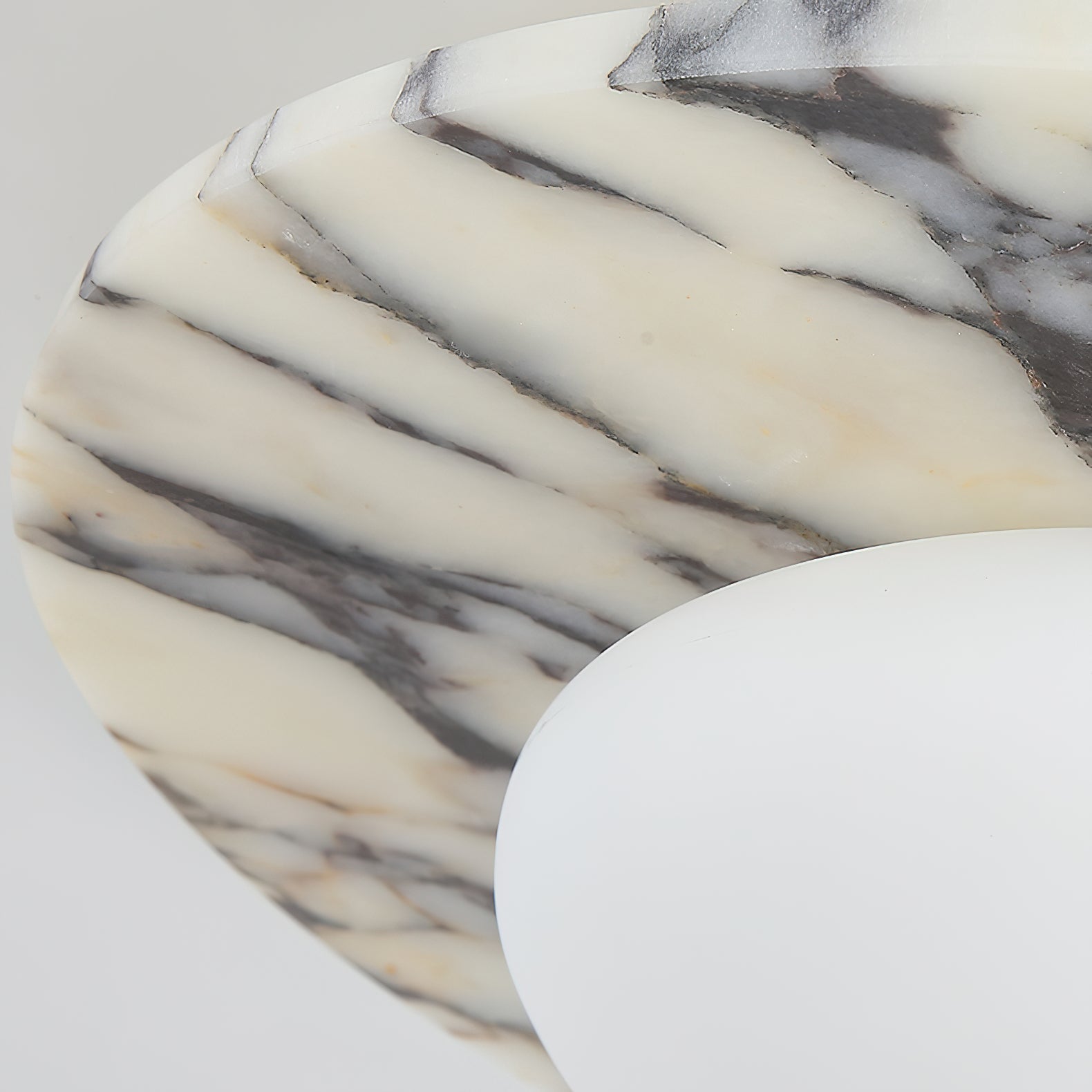 Ceraeion Modern Minimalist Marble Glass Ceiling Lamp - Letslighting