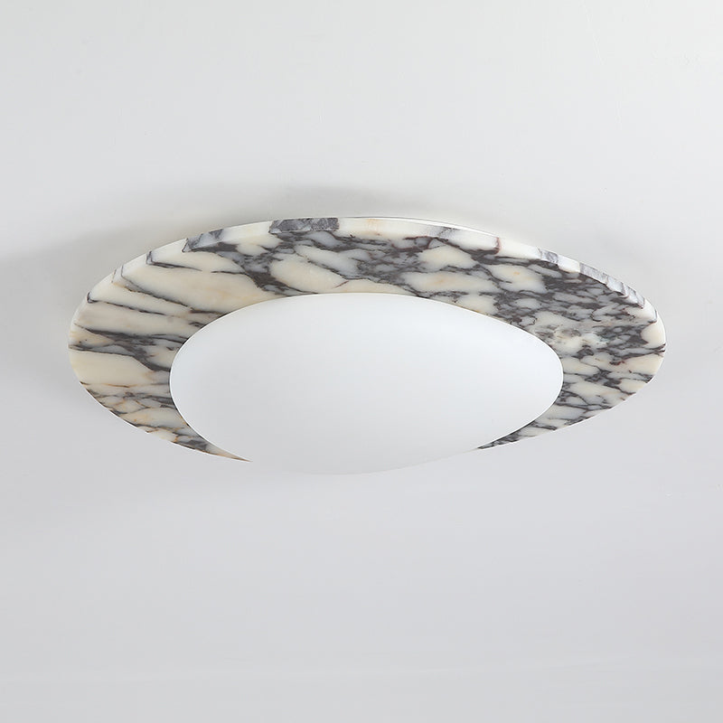 Ceraeion Modern Minimalist Marble Glass Ceiling Lamp - Letslighting