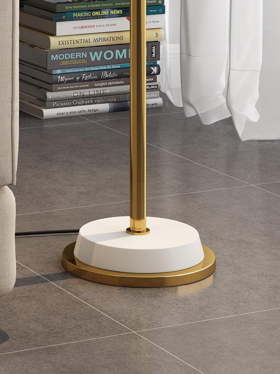 Astran Black & Gold Minimalistic Floor Lamp - Letslighting