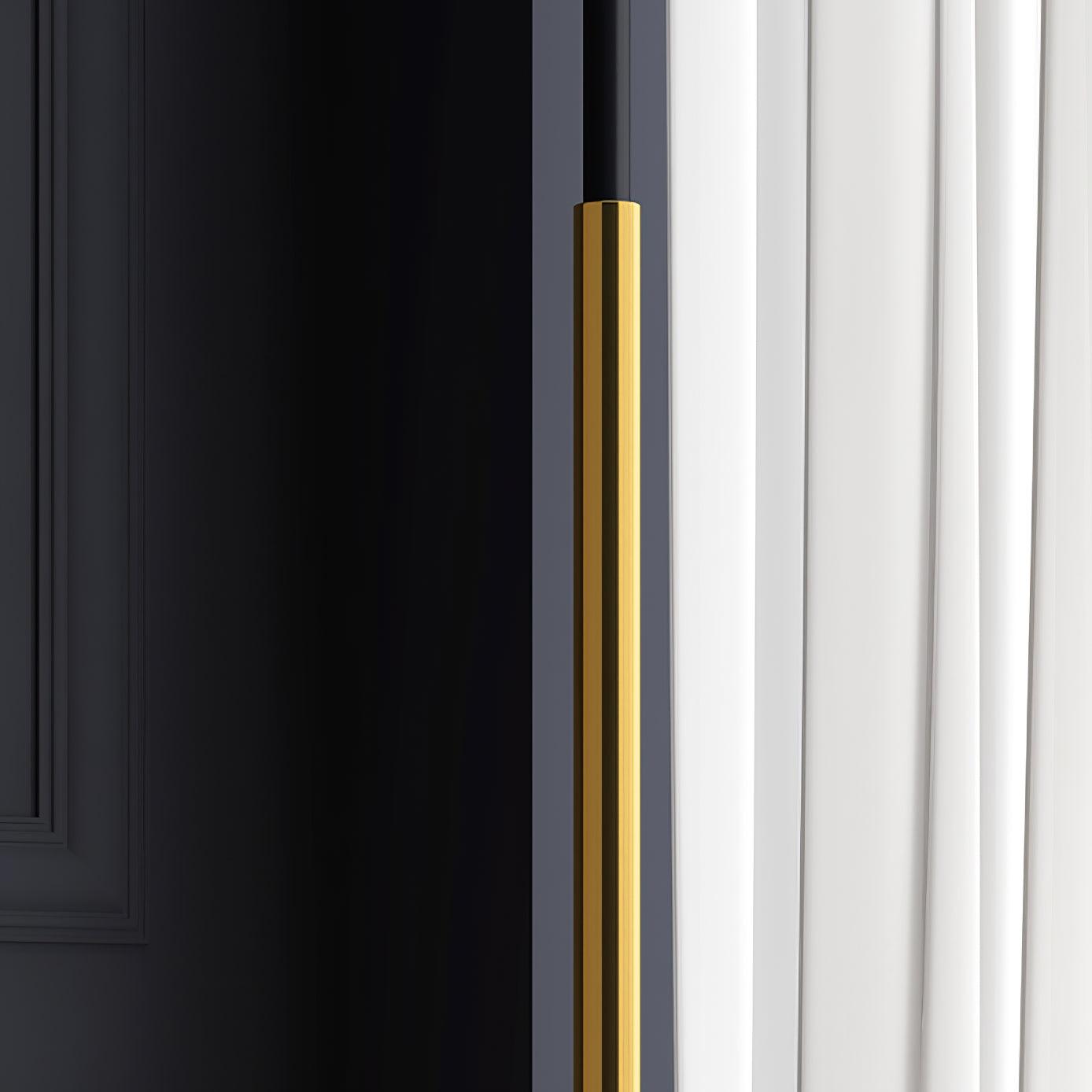 Astran Black & Gold Minimalistic Floor Lamp - Letslighting