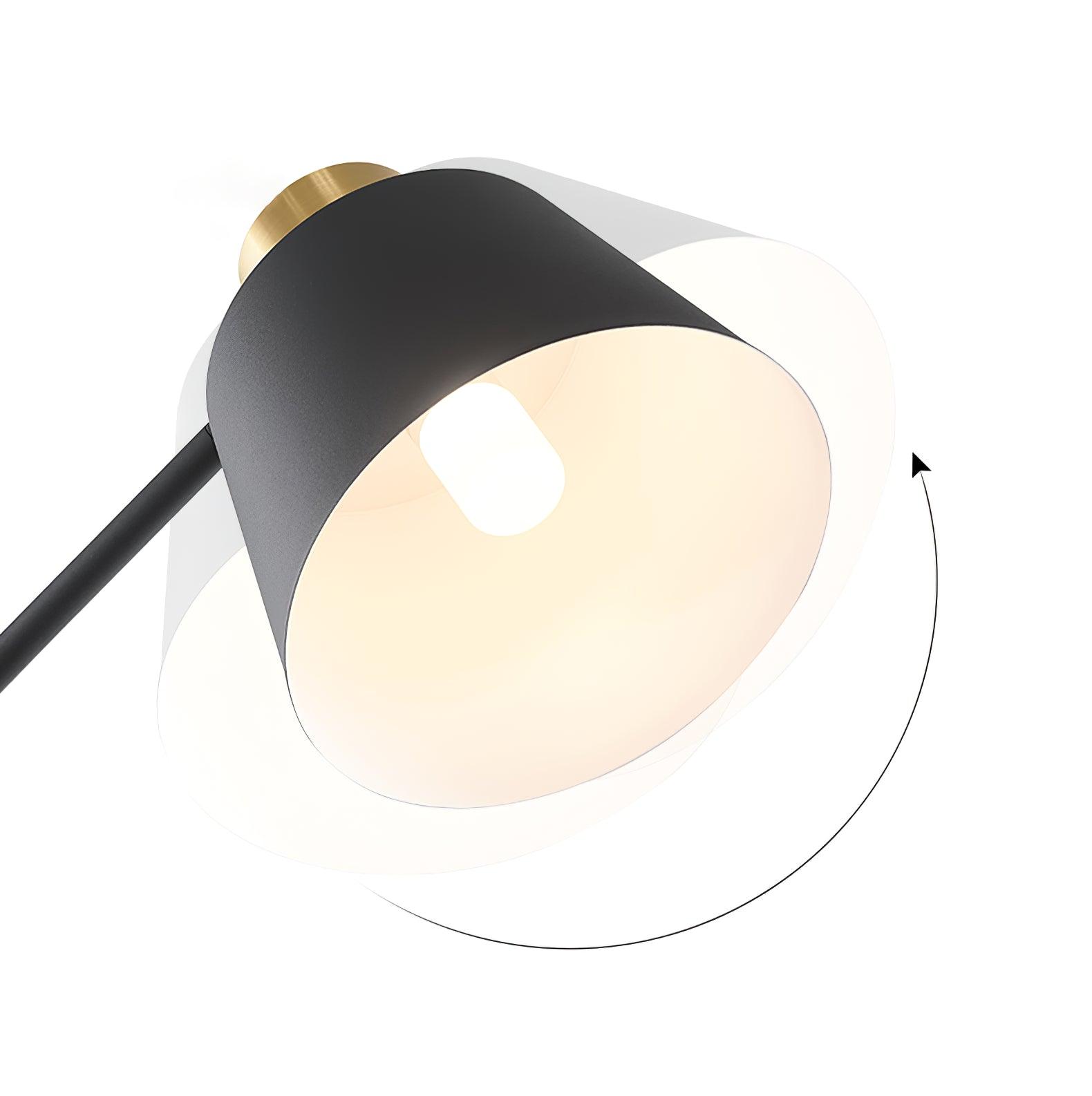 Astran Black & Gold Minimalistic Floor Lamp - Letslighting