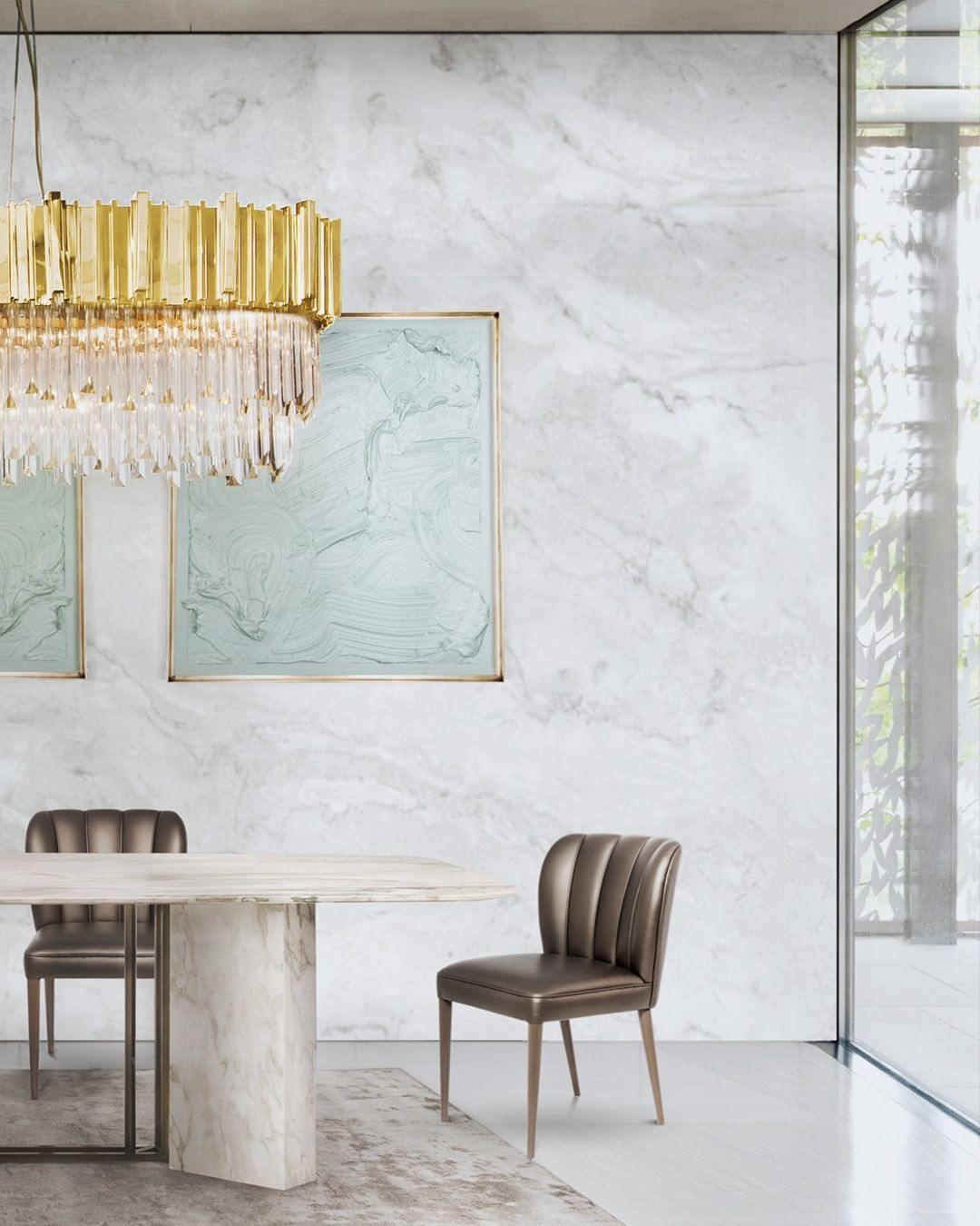 Lustra Chandelier Gold Crystal Golden - Letslighting