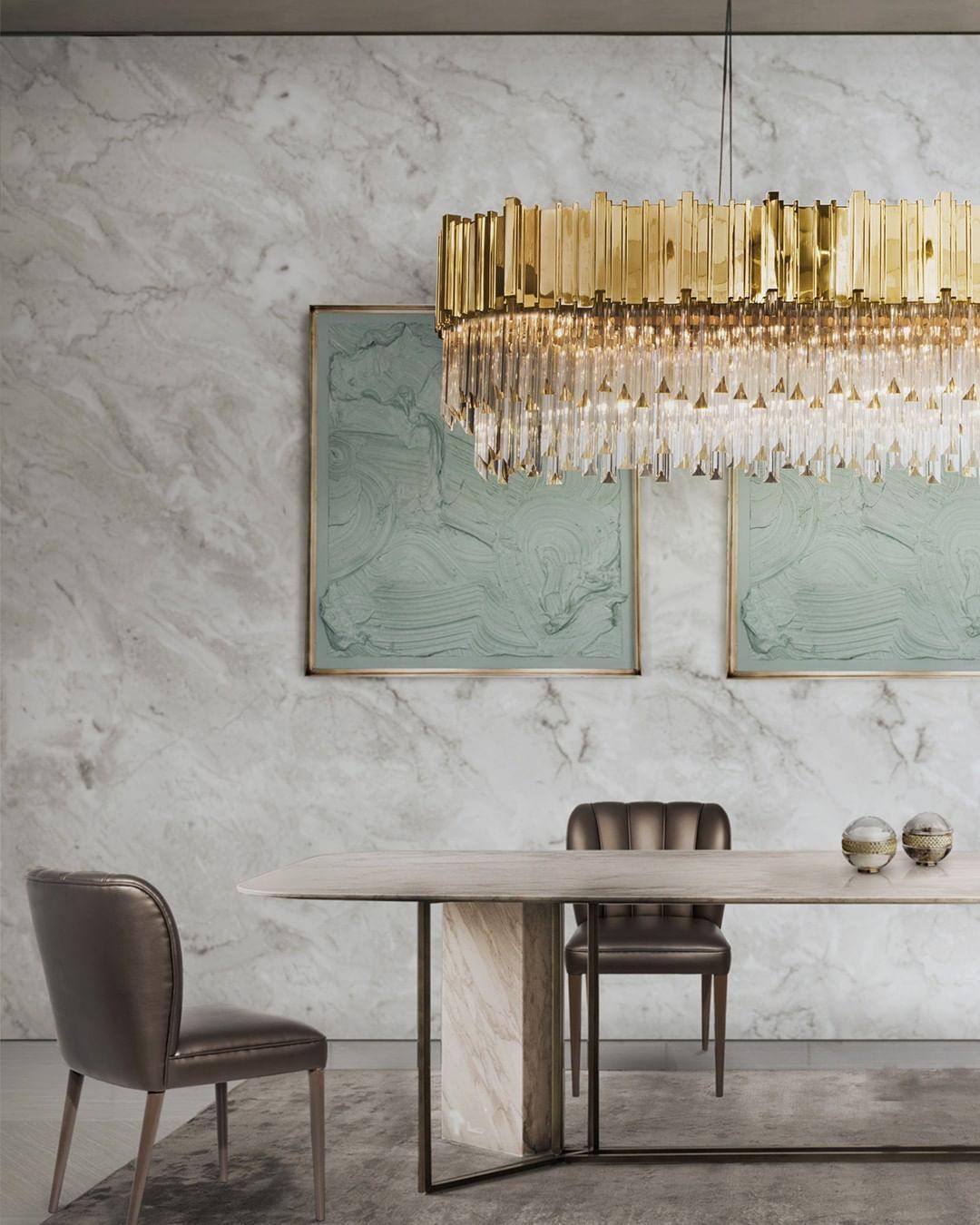 Lustra Chandelier Gold Crystal Golden - Letslighting