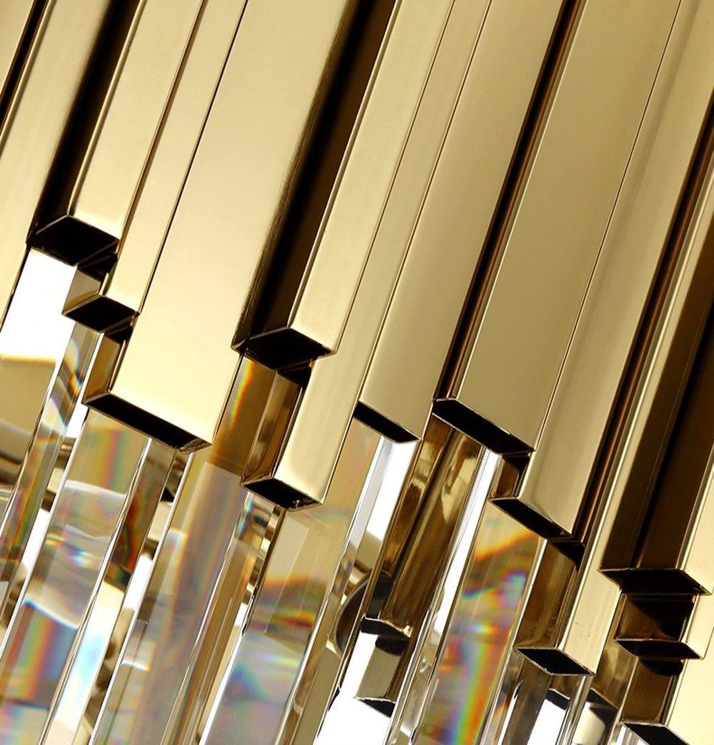 Lustra Chandelier Gold Crystal Golden - Letslighting