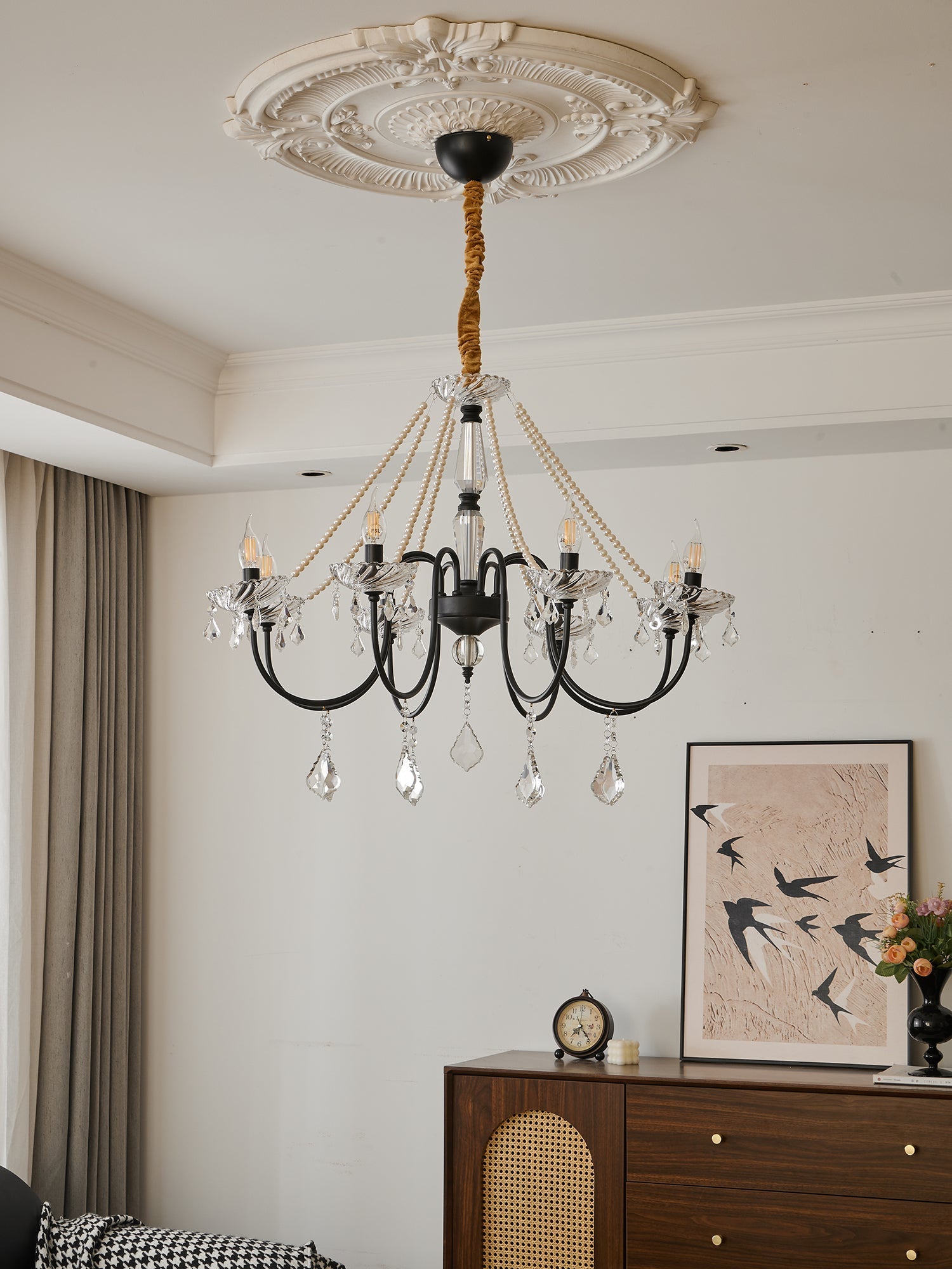 Cisoren Postmodern Luxury Pearls Crystal Chandelier - Letslighting