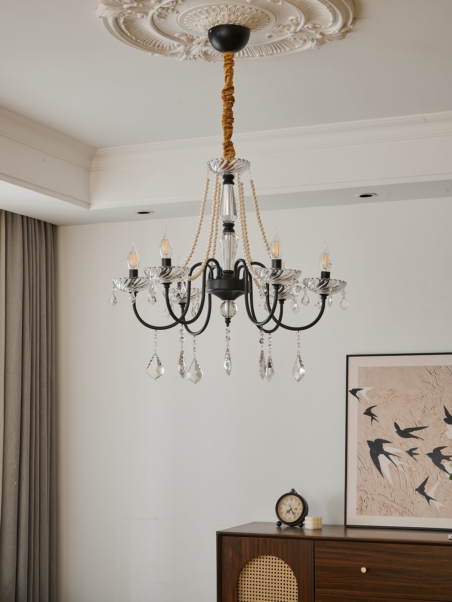 Cisoren Postmodern Luxury Pearls Crystal Chandelier - Letslighting