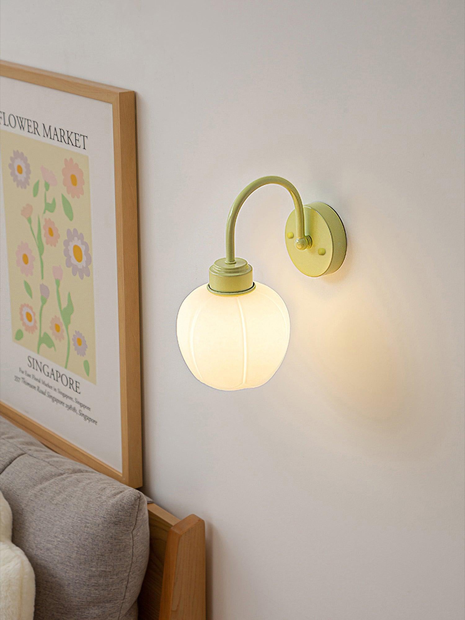 Alliraris Enchanting Flower Glass Wall Light - Letslighting