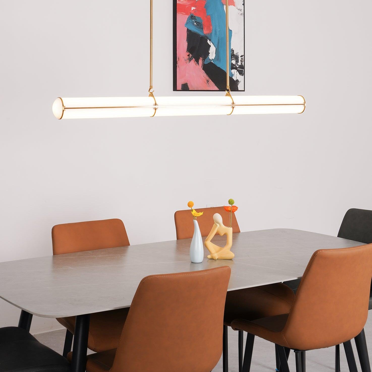 Lustra Pendant Light Cylindrical Endless Dining - Letslighting