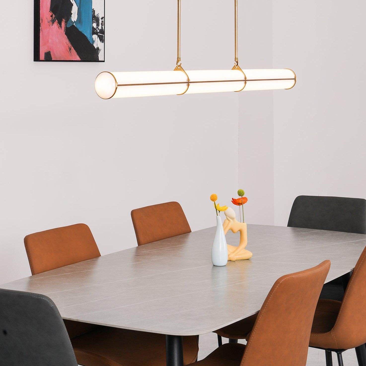 Lustra Pendant Light Cylindrical Endless Dining - Letslighting