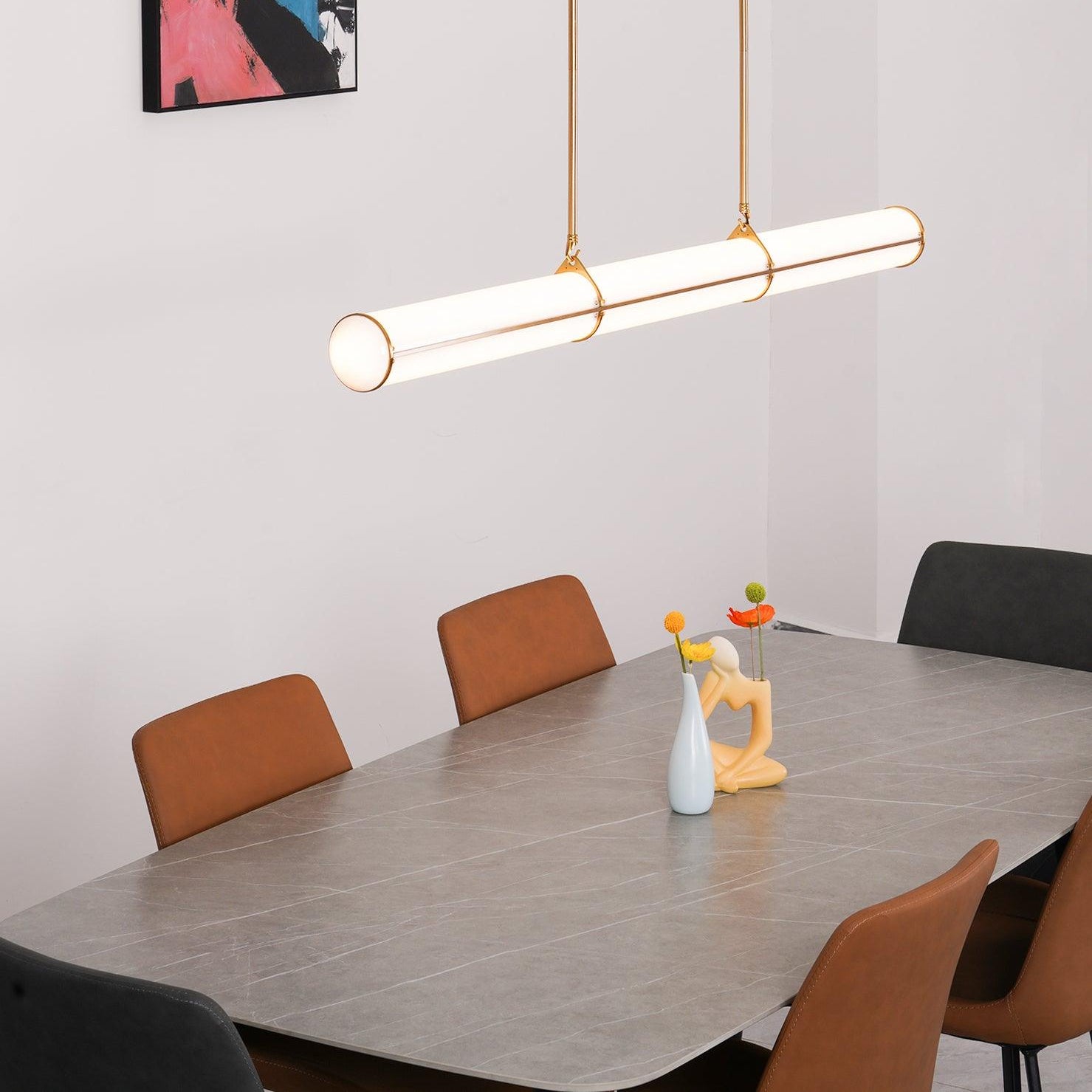 Lustra Pendant Light Cylindrical Endless Dining - Letslighting