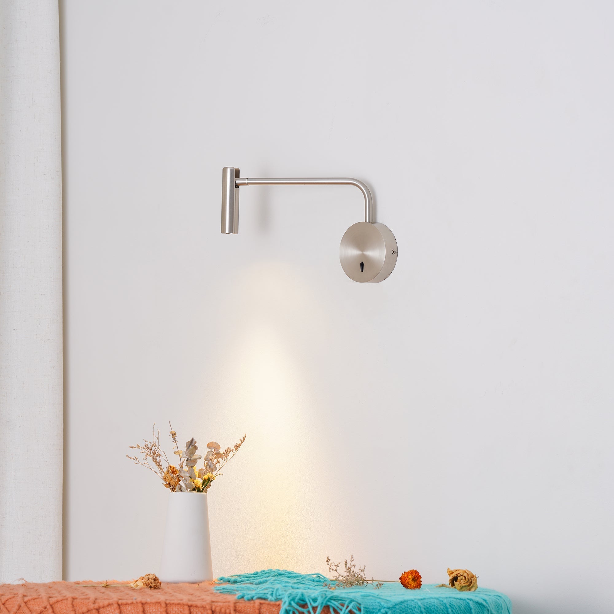 Eda Minimalist Disc LED Sconce Wall Lamp - Letslighting