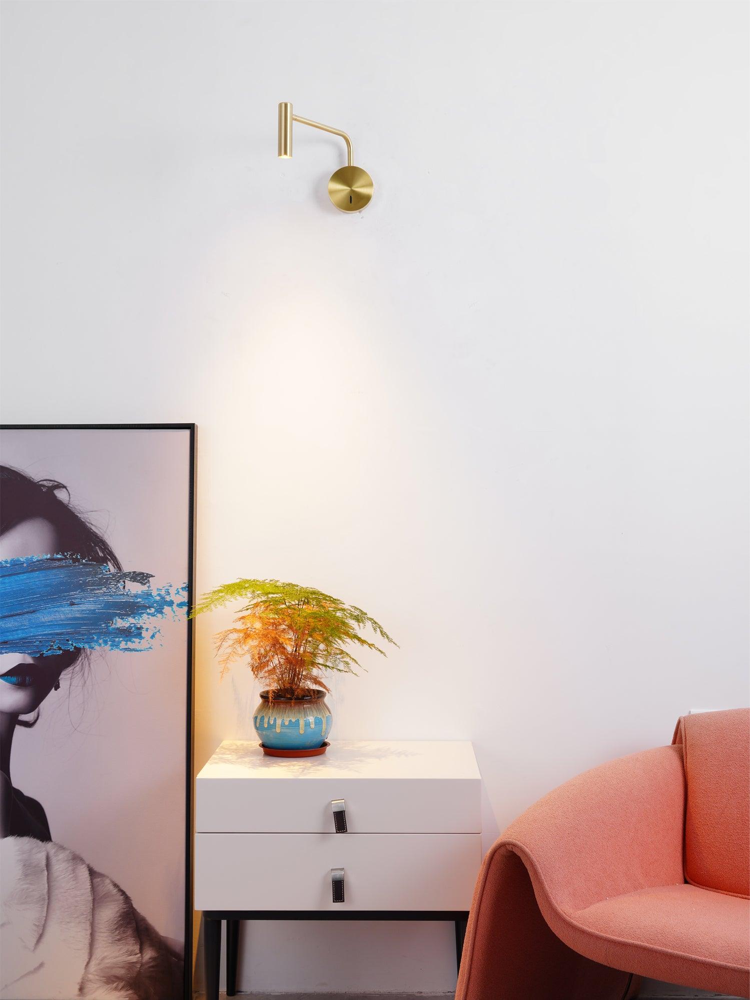 Eda Minimalist Disc LED Sconce Wall Lamp - Letslighting