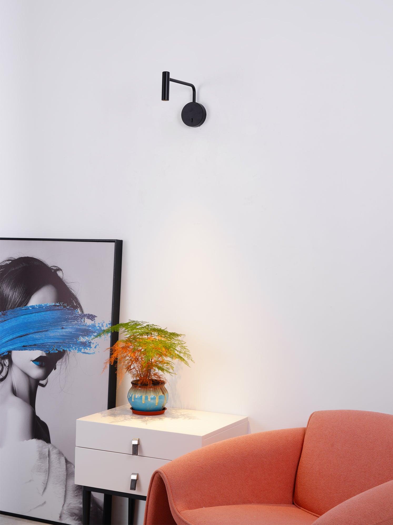 Eda Minimalist Disc LED Sconce Wall Lamp - Letslighting