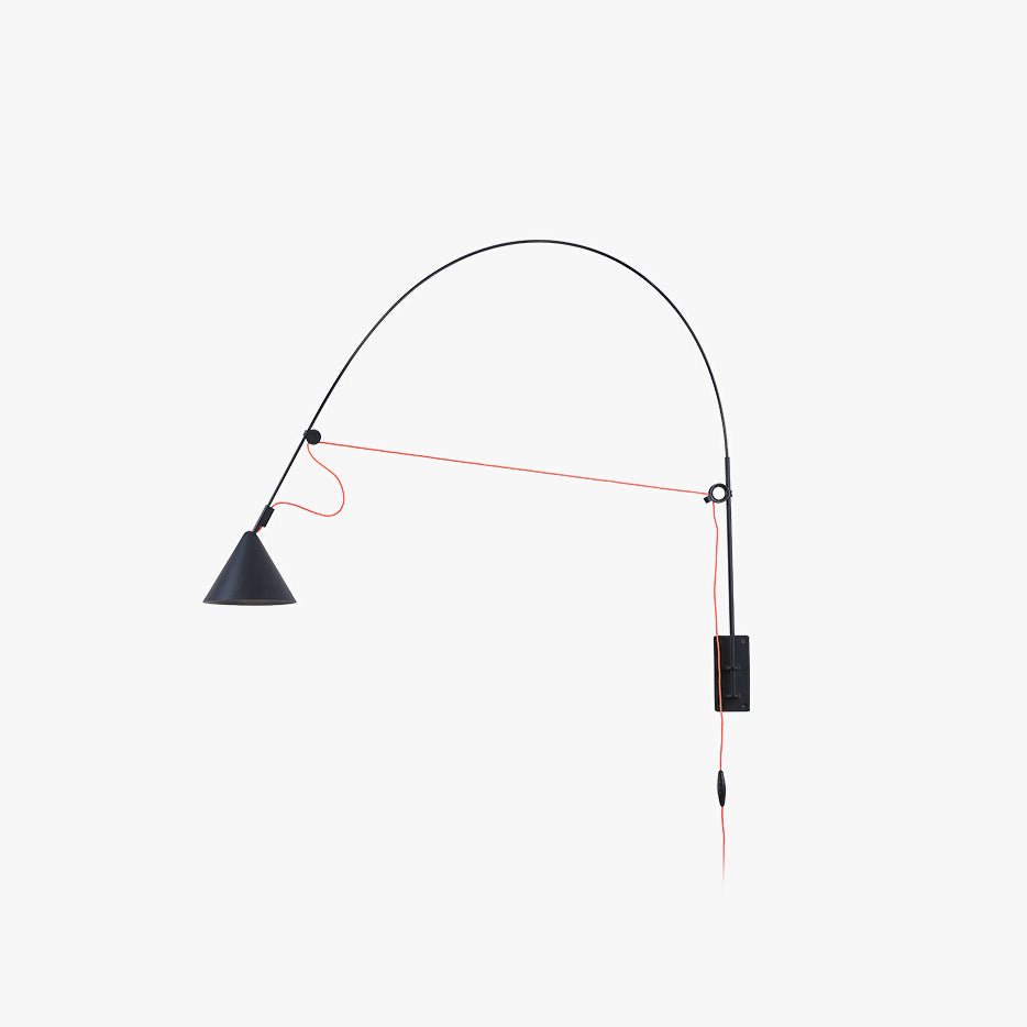 Lustra Wall Lamp Arc Cone Minimalist - Letslighting