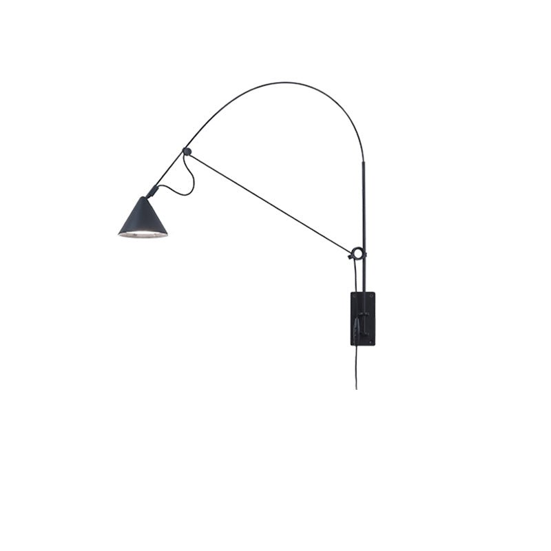 Lustra Wall Lamp Arc Cone Minimalist - Letslighting
