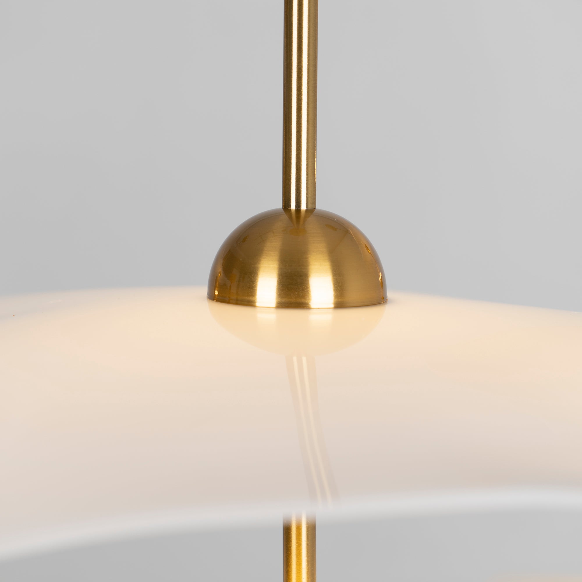 Lusso Wave Double Biscuit Pendant Light