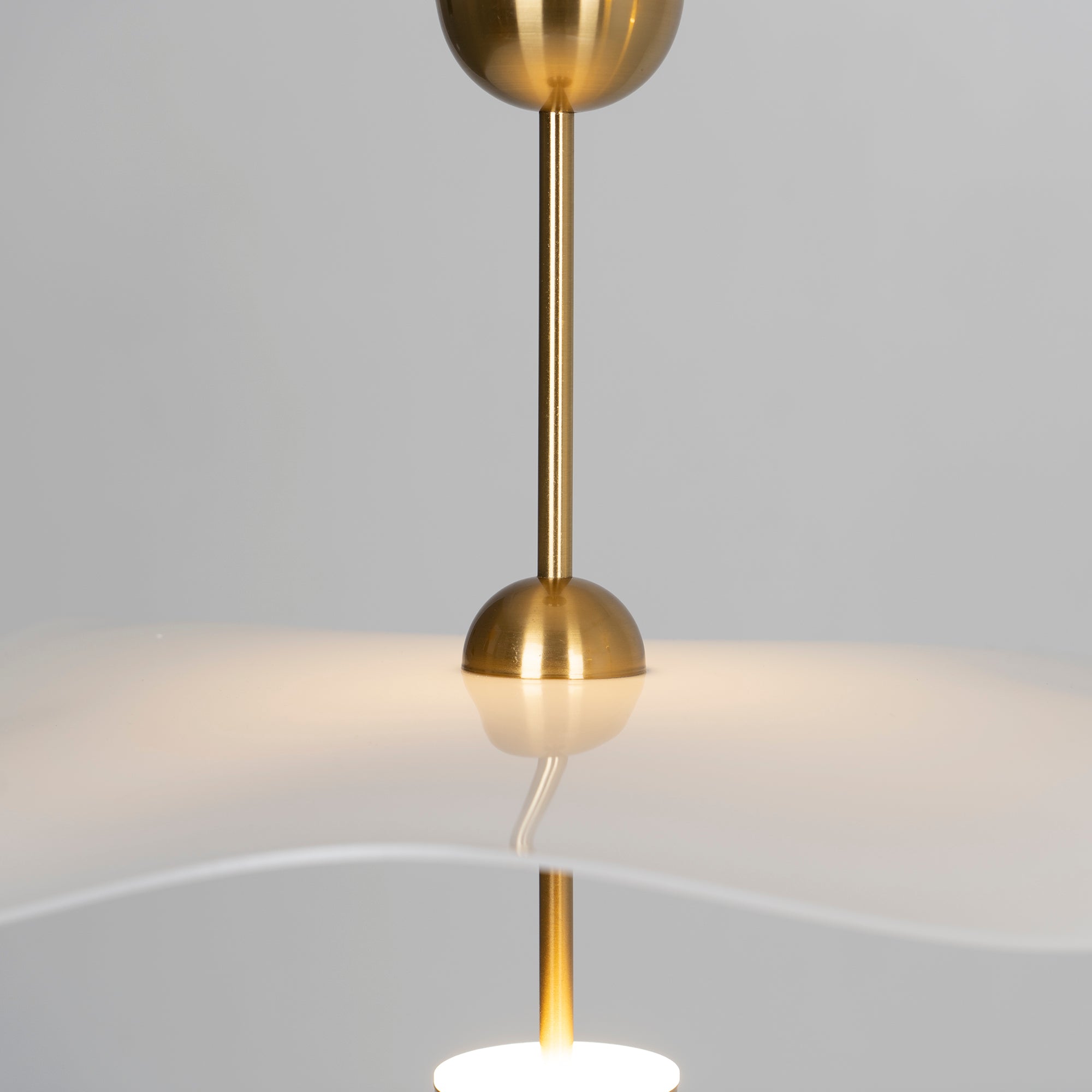 Lusso Wave Double Biscuit Pendant Light