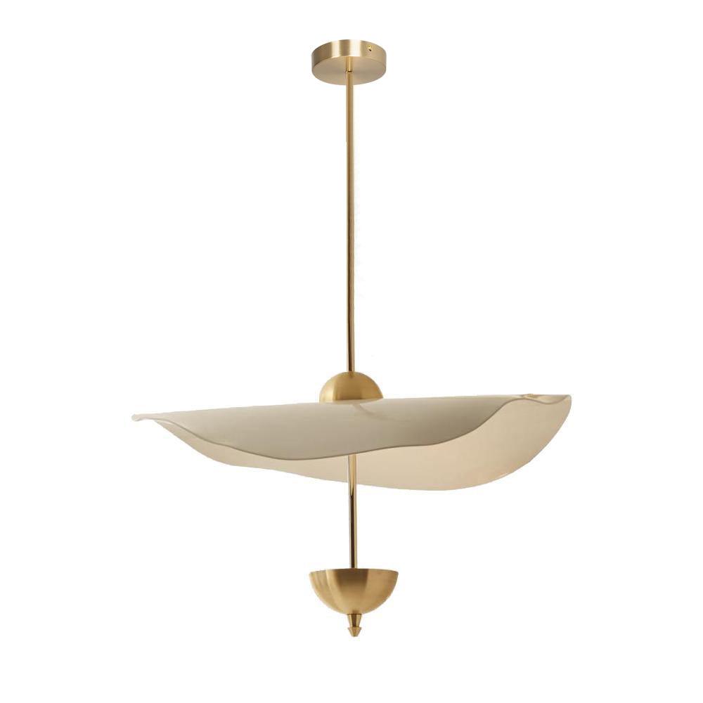 Lusso Wave Double Biscuit Pendant Light