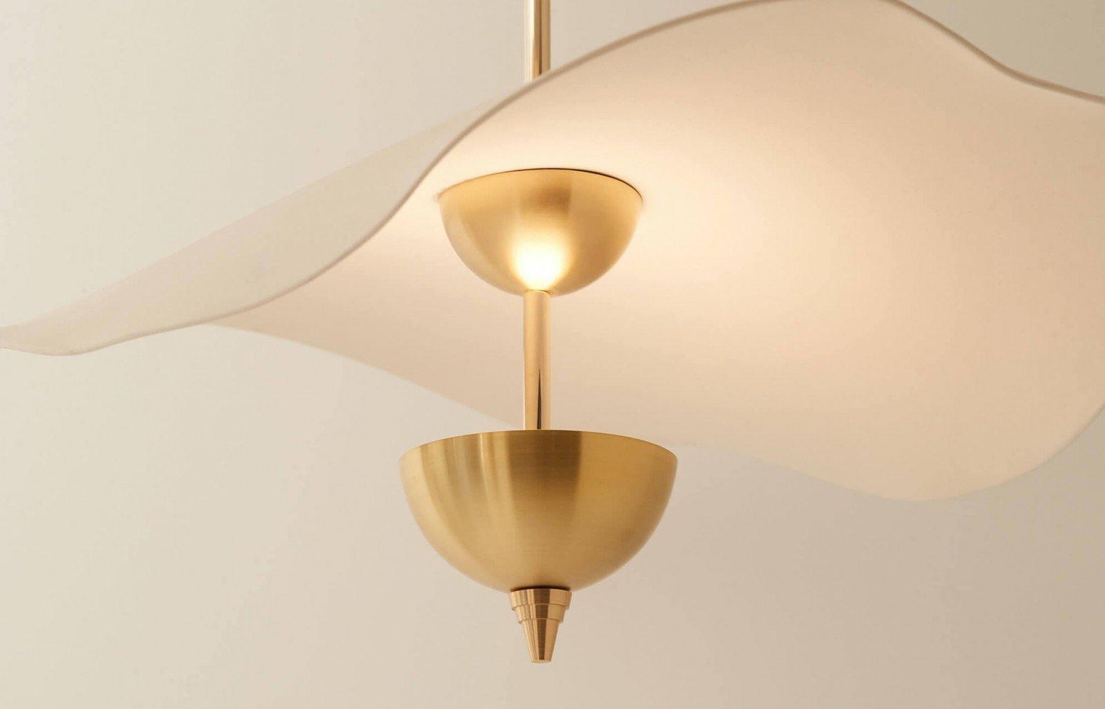 Lusso Wave Double Biscuit Pendant Light